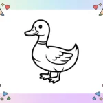 Duck Coloring Pages