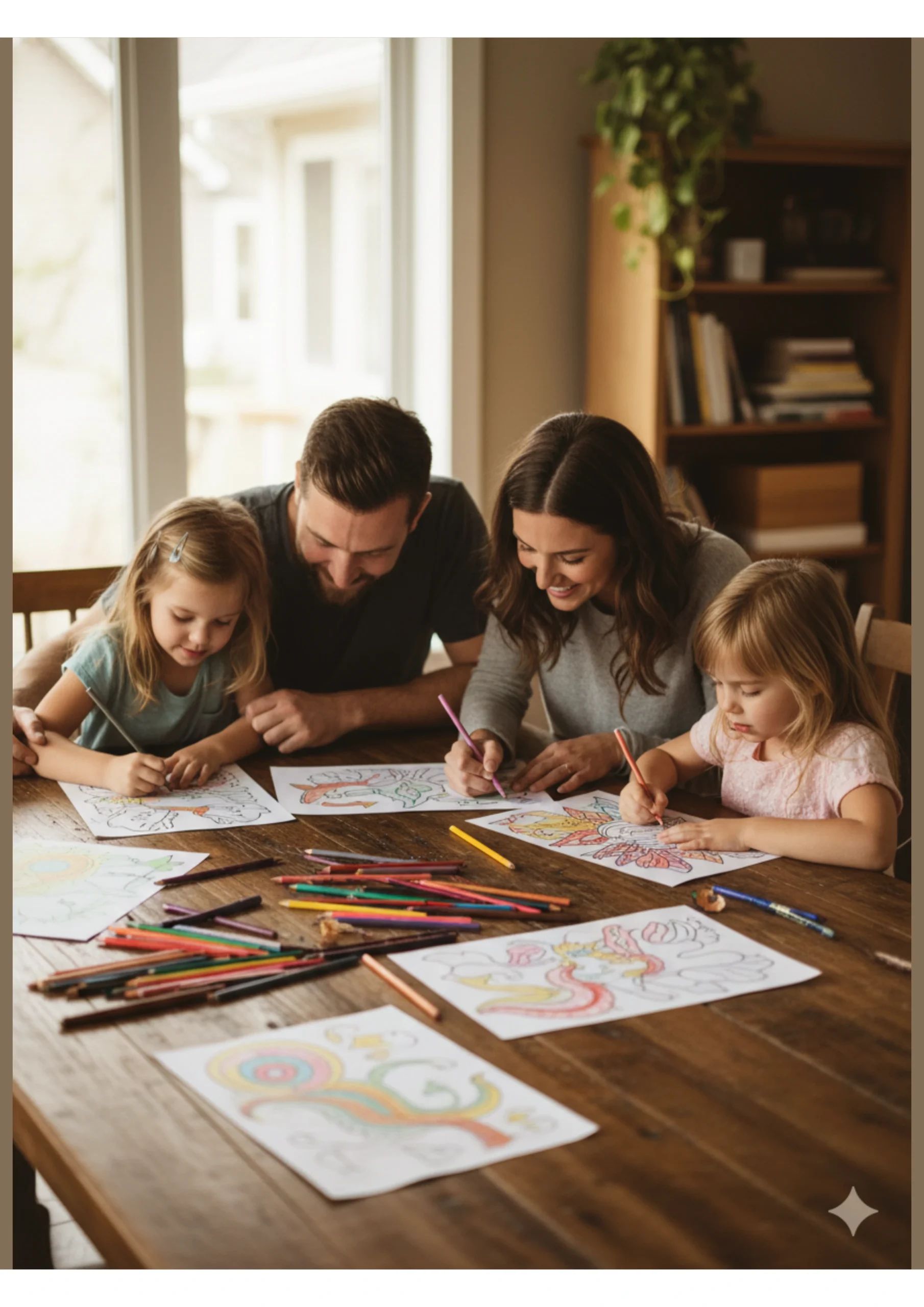 SAFARI COLORING PAGES