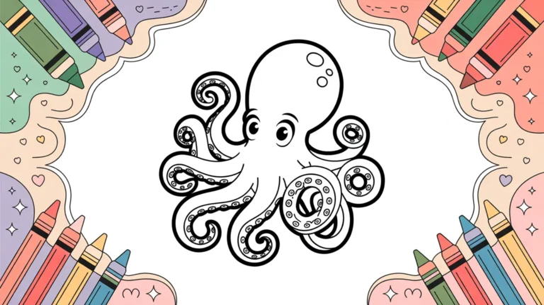 octopus coloring pages