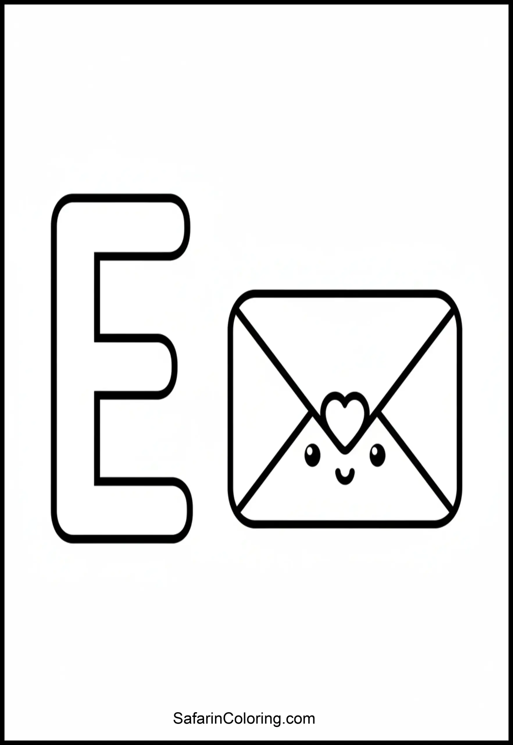 Alphabet E Envelope Scaled