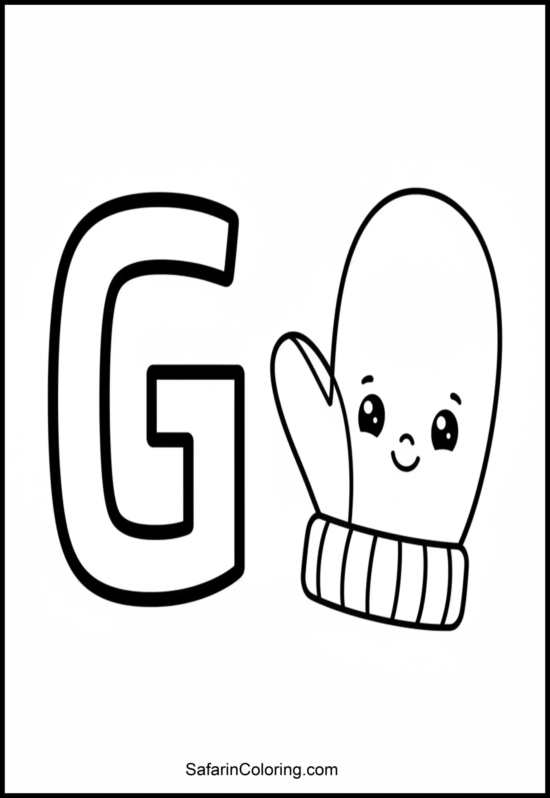 Alphabet G Glove Scaled