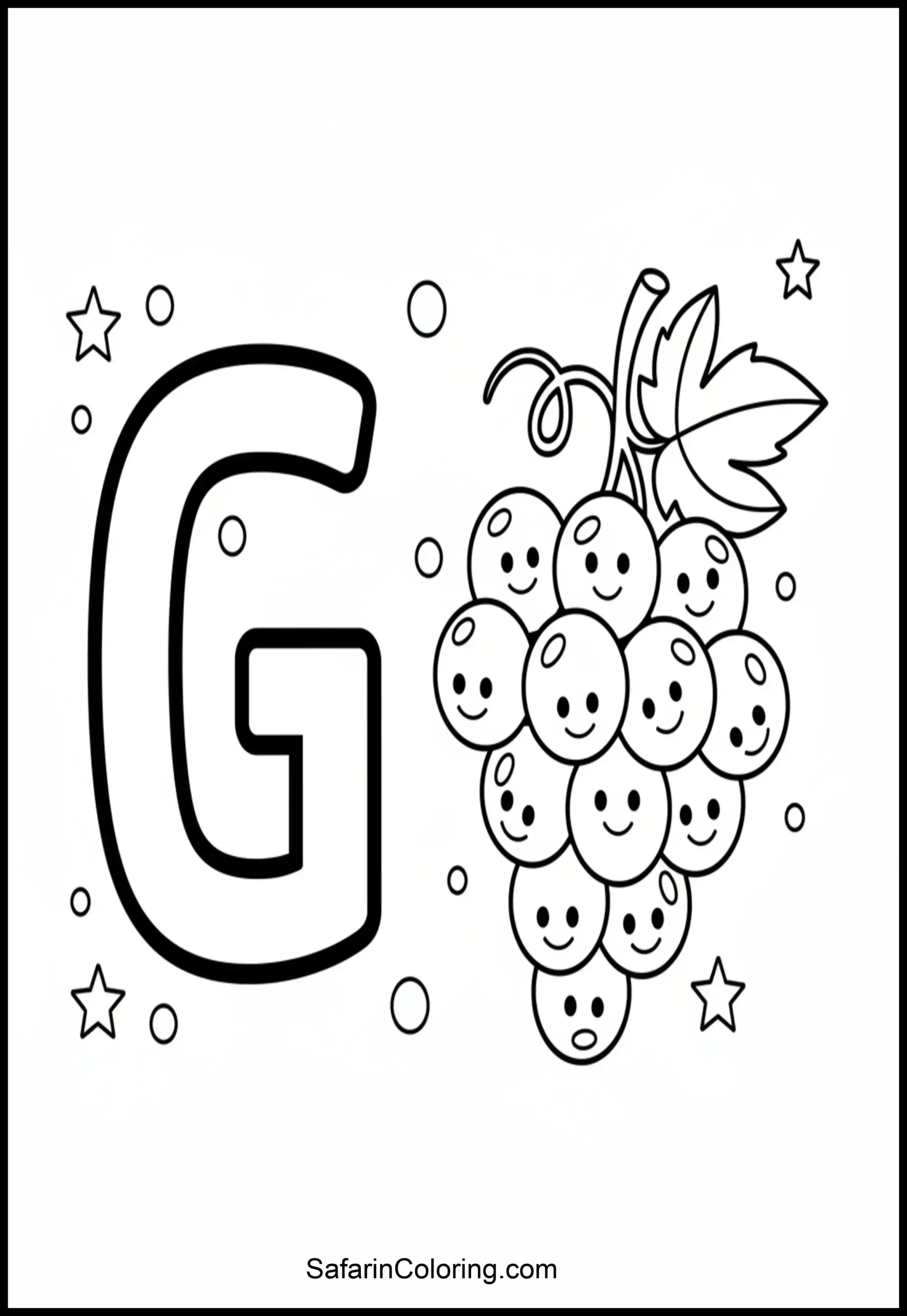 Alphabet G Grapes Scaled