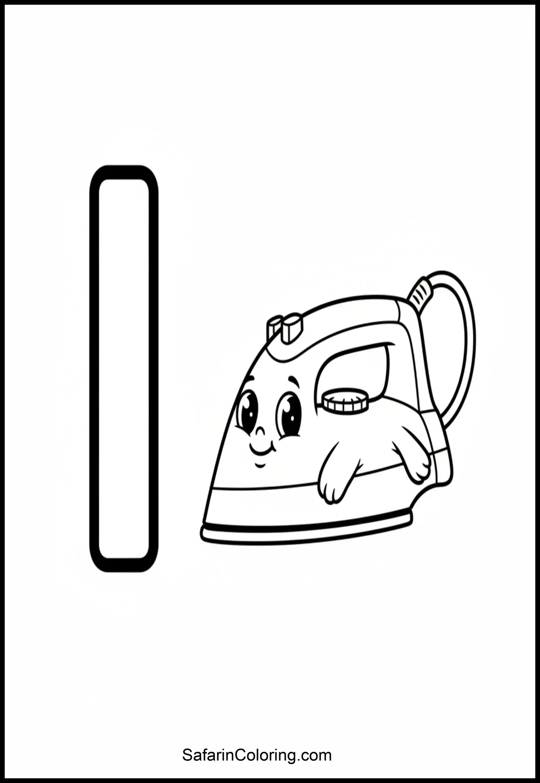 Alphabet I Iron Scaled