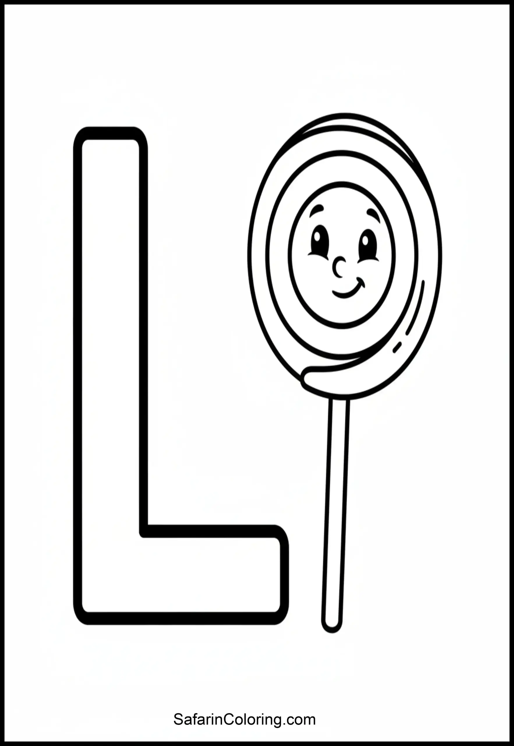 Alphabet L Lollipop Scaled