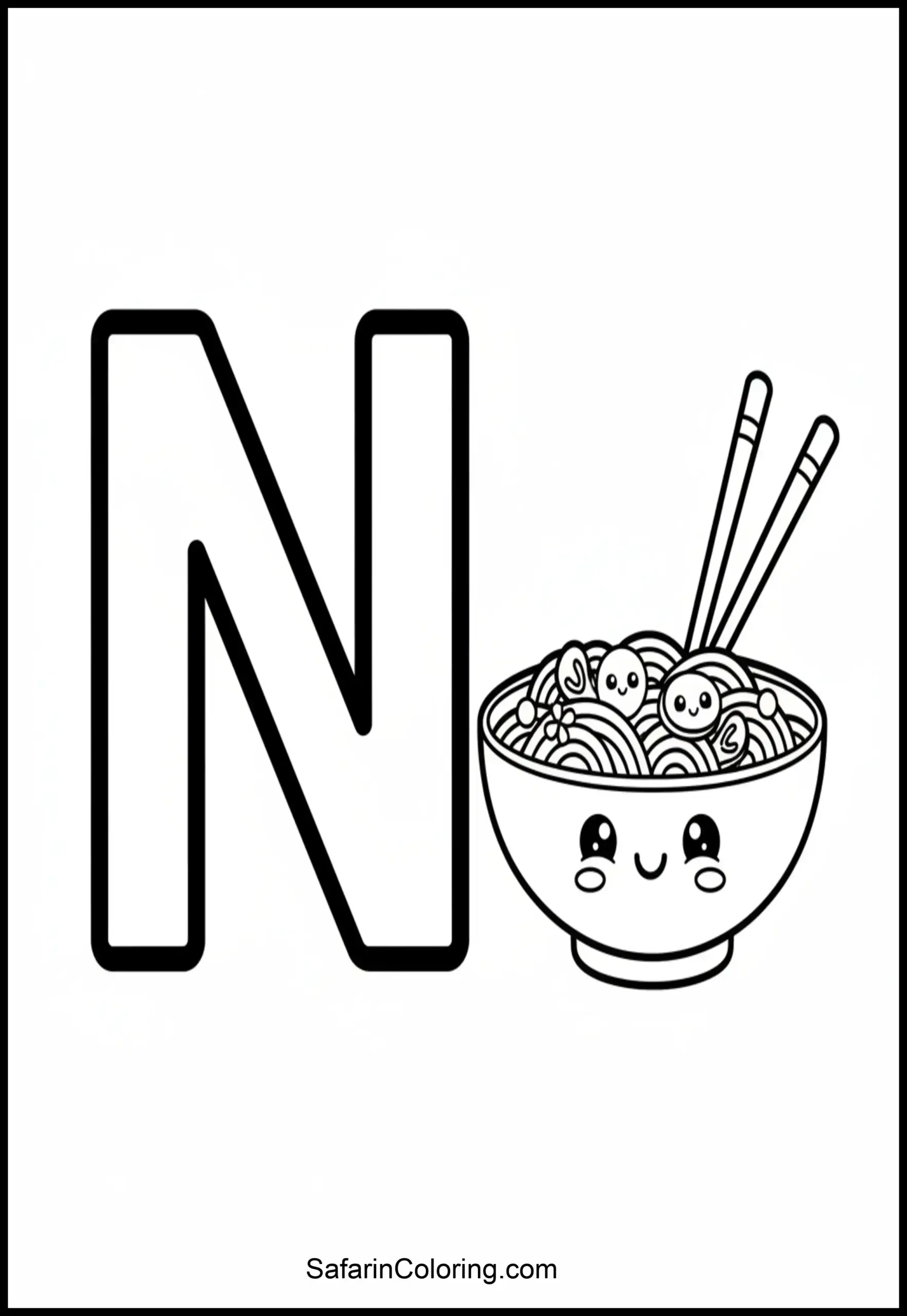 Alphabet N Noodles Scaled