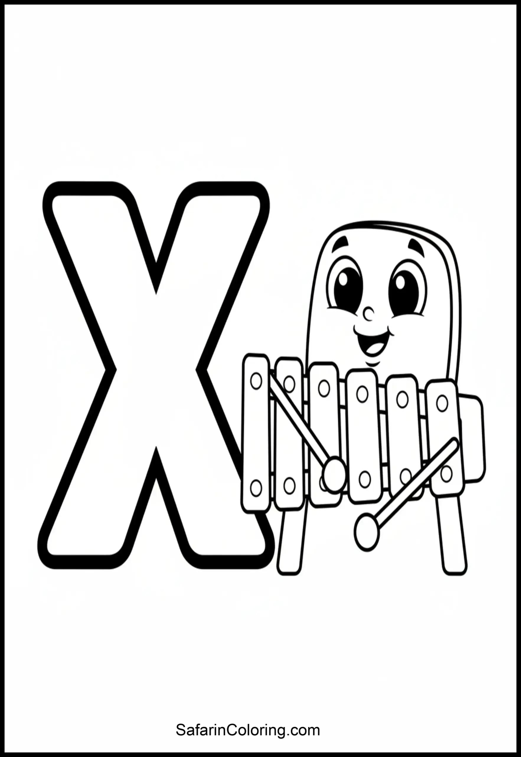Alphabet X Xylophone Scaled