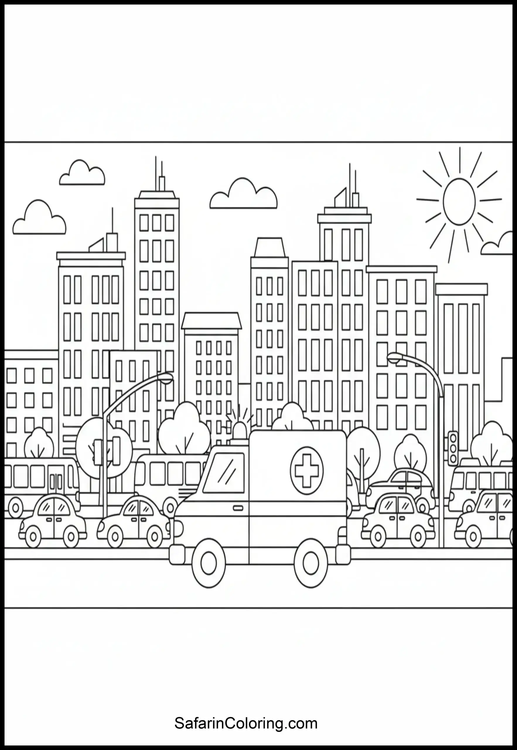 Ambulance City Street Scaled