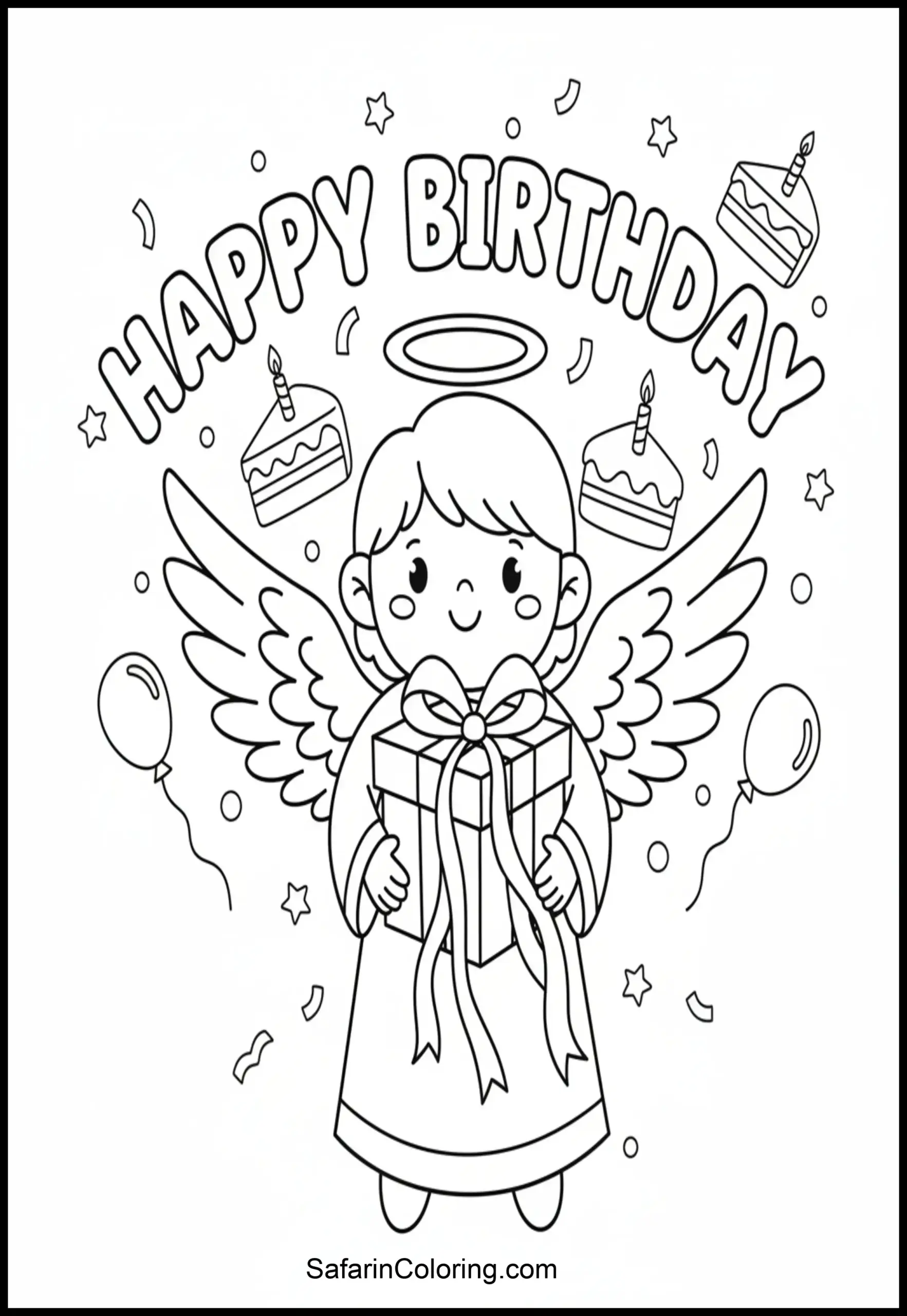 Angel Holding Gift Scaled