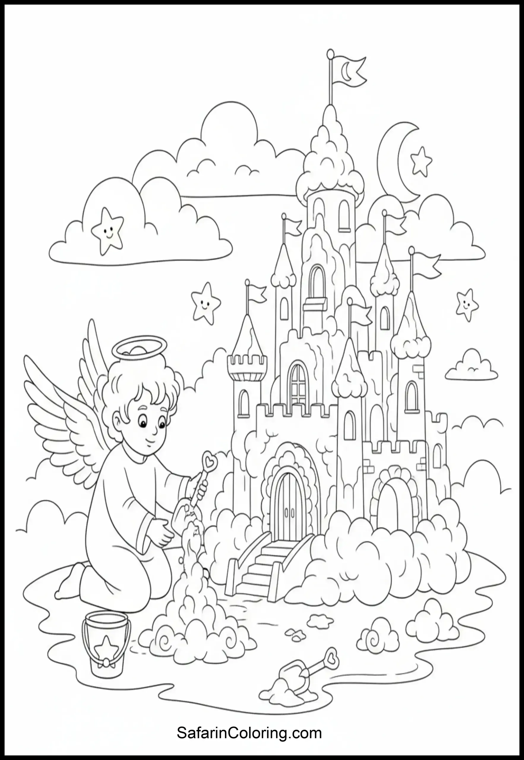 Angel Sandcastle Scaled