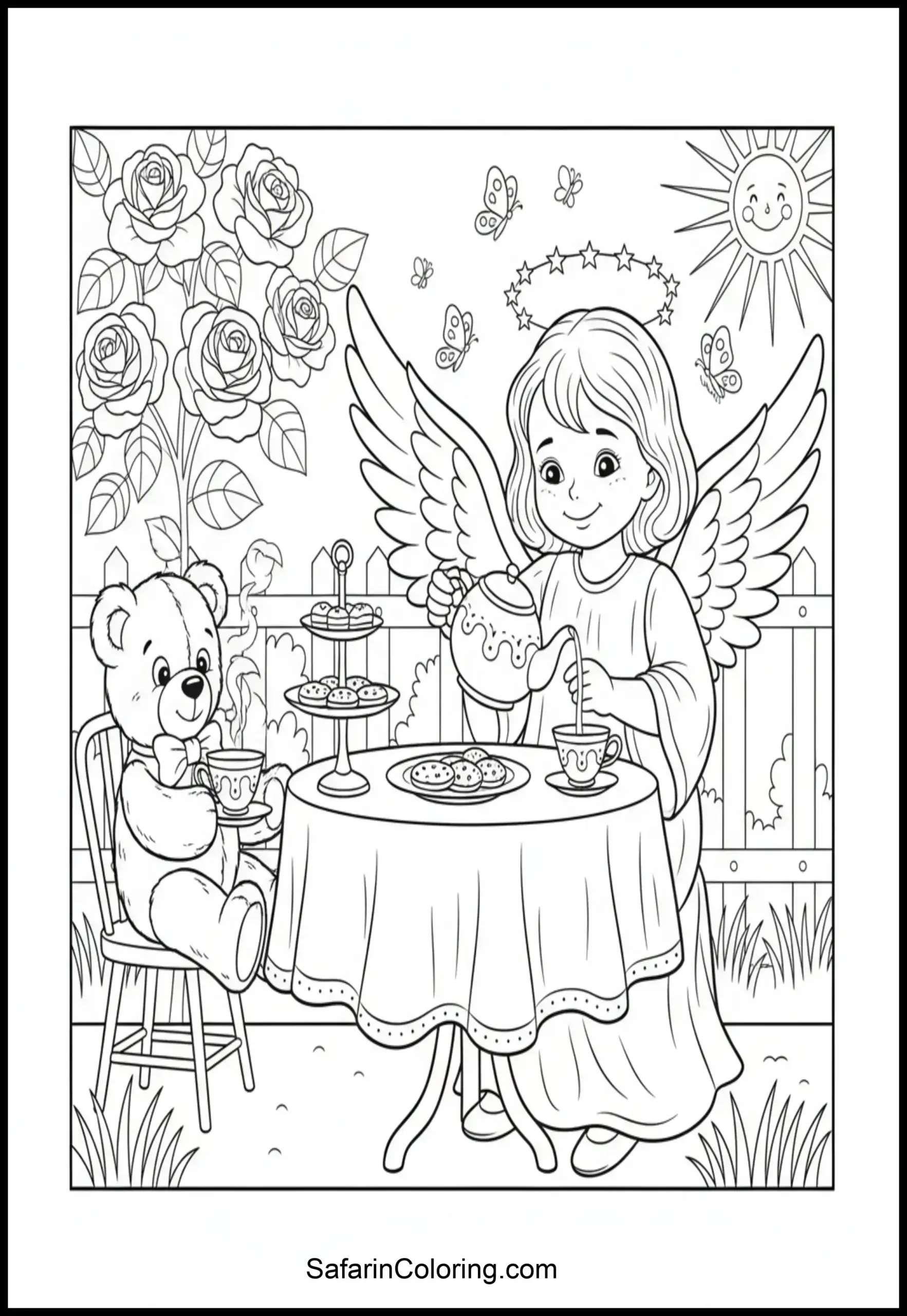 Angel Tea Party Scaled