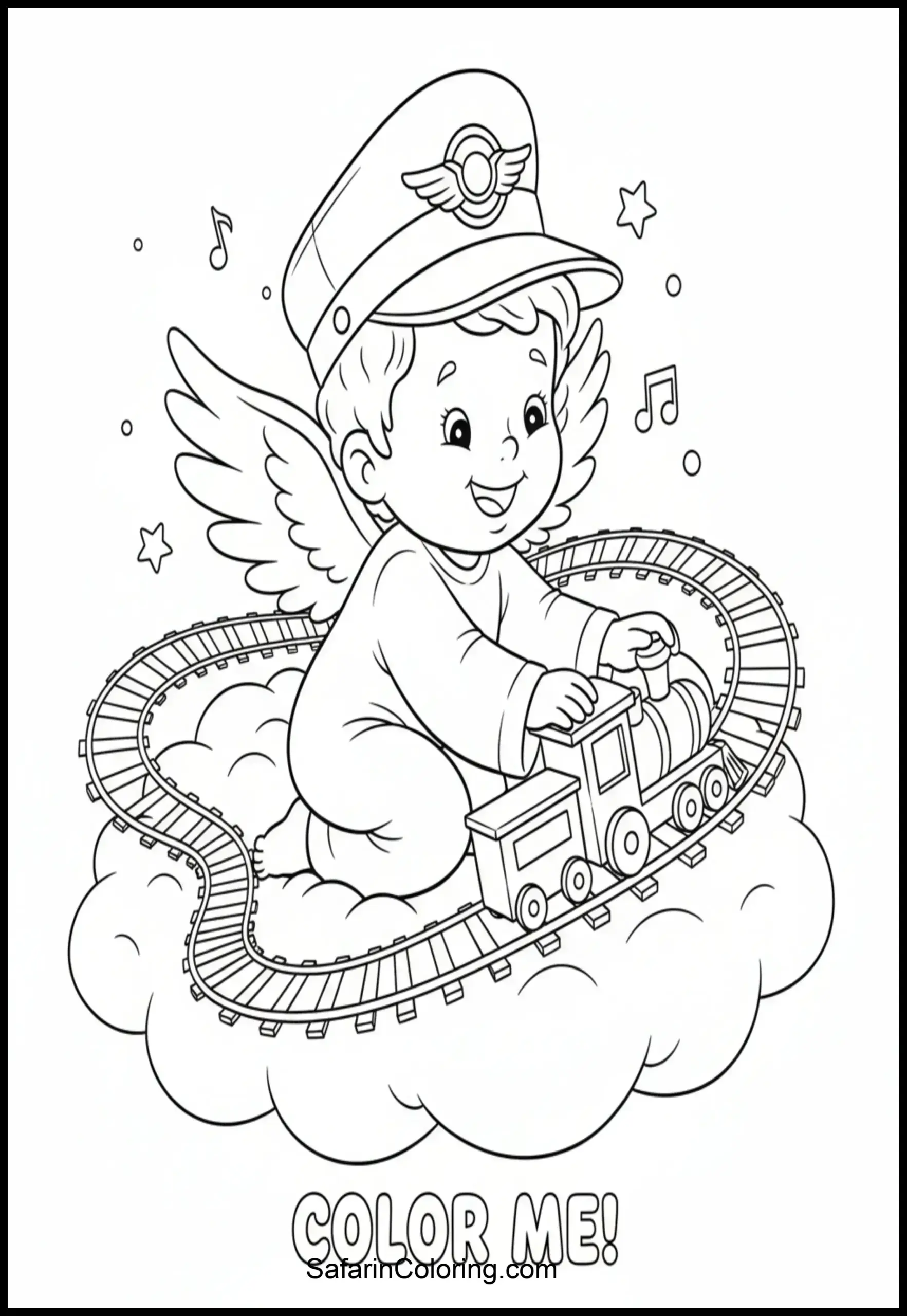 Angel Toy Train Scaled