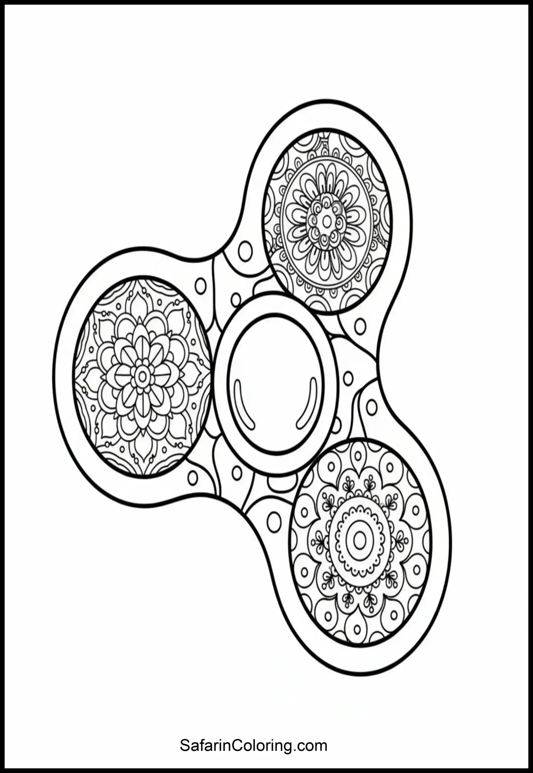 Anxiety Relief Fidget Spinner Scaled