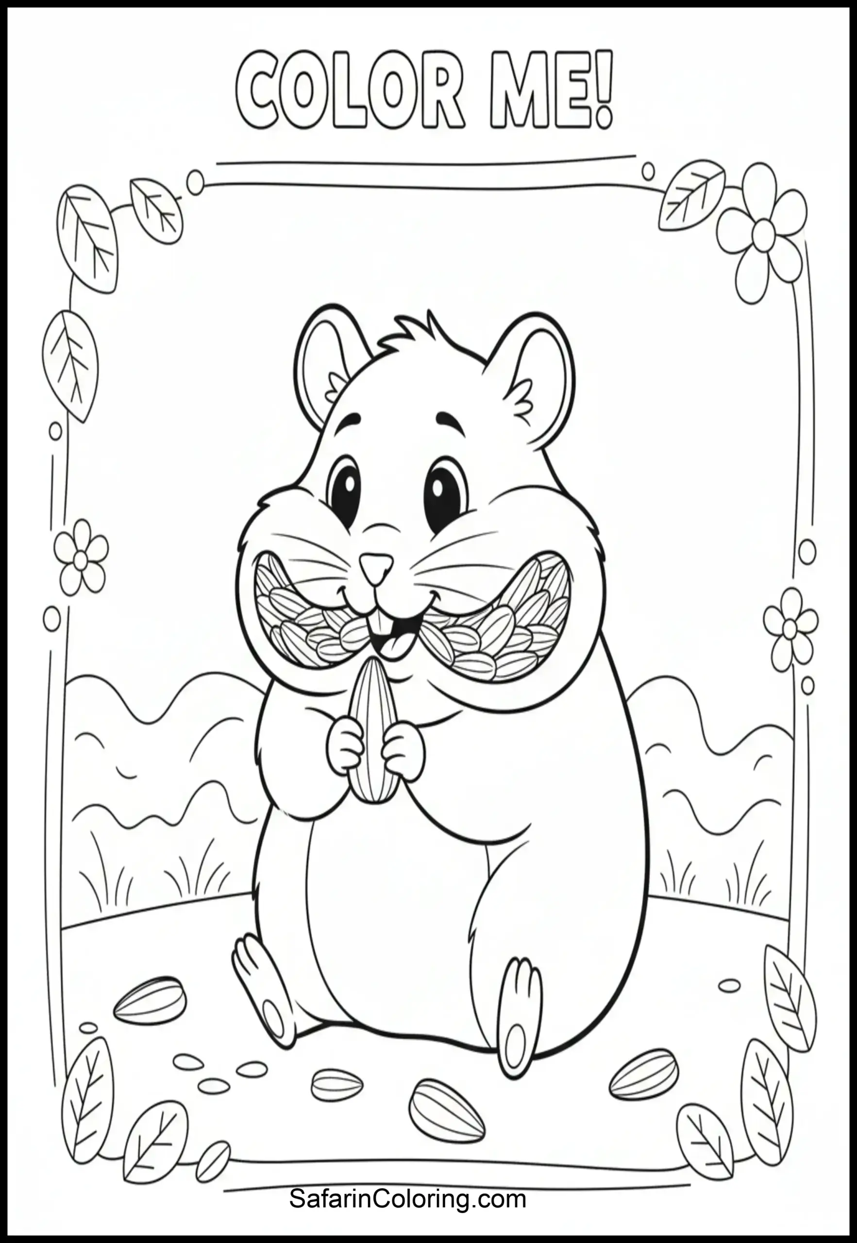 Anxiety Relief Hamster Eating Scaled