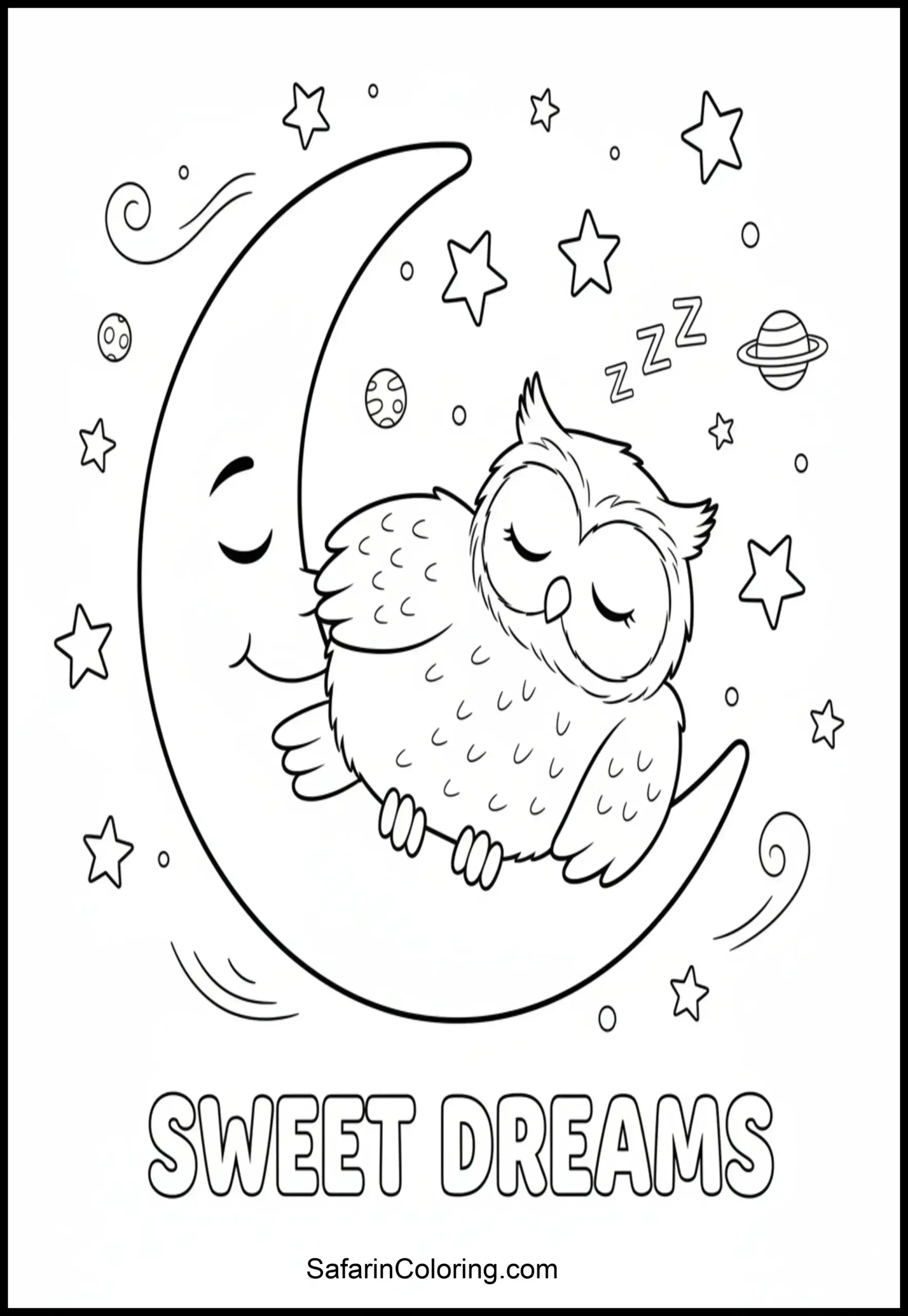 Anxiety Relief Owl Moon Scaled