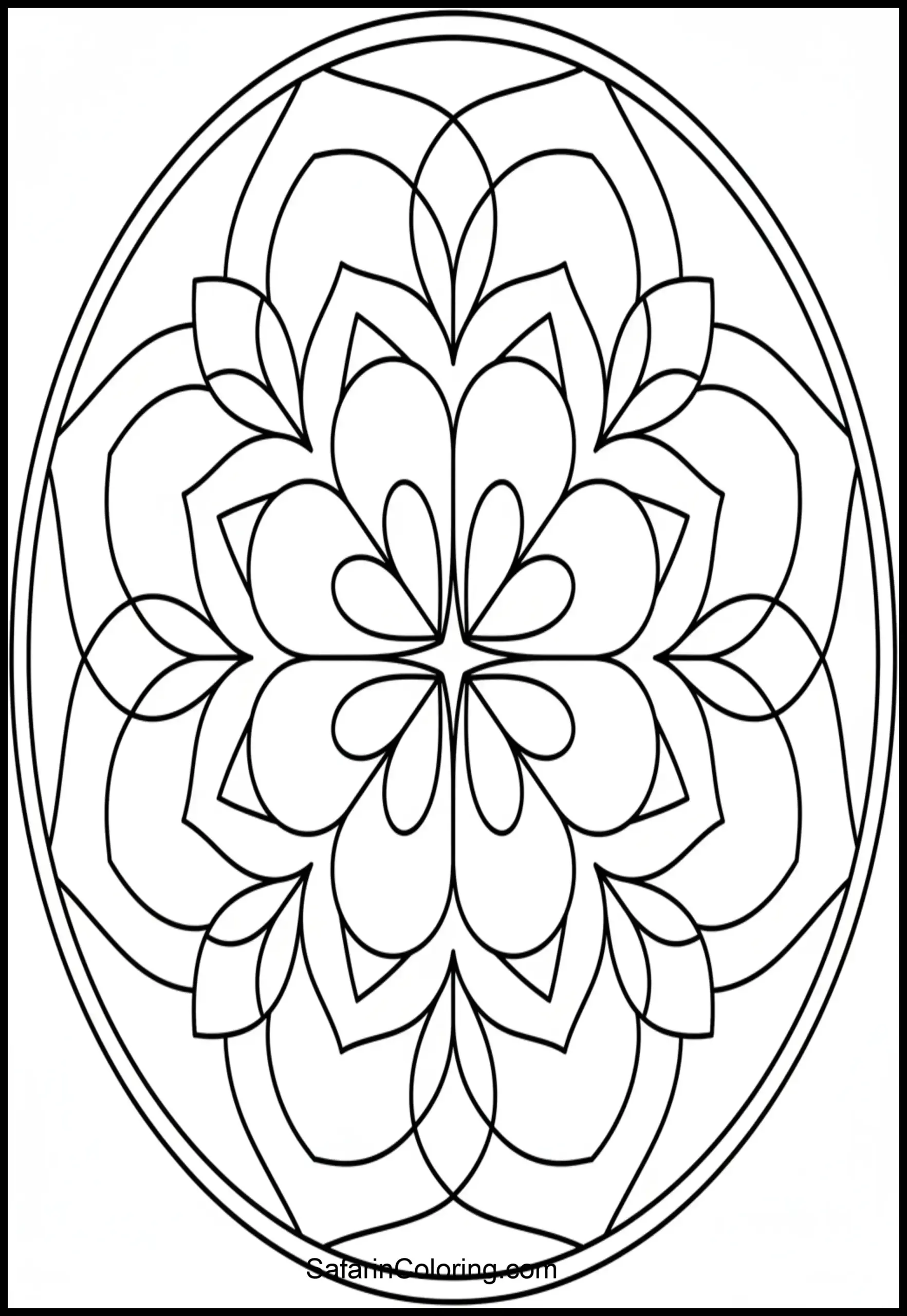 Anxiety Relief Simple Mandala Scaled