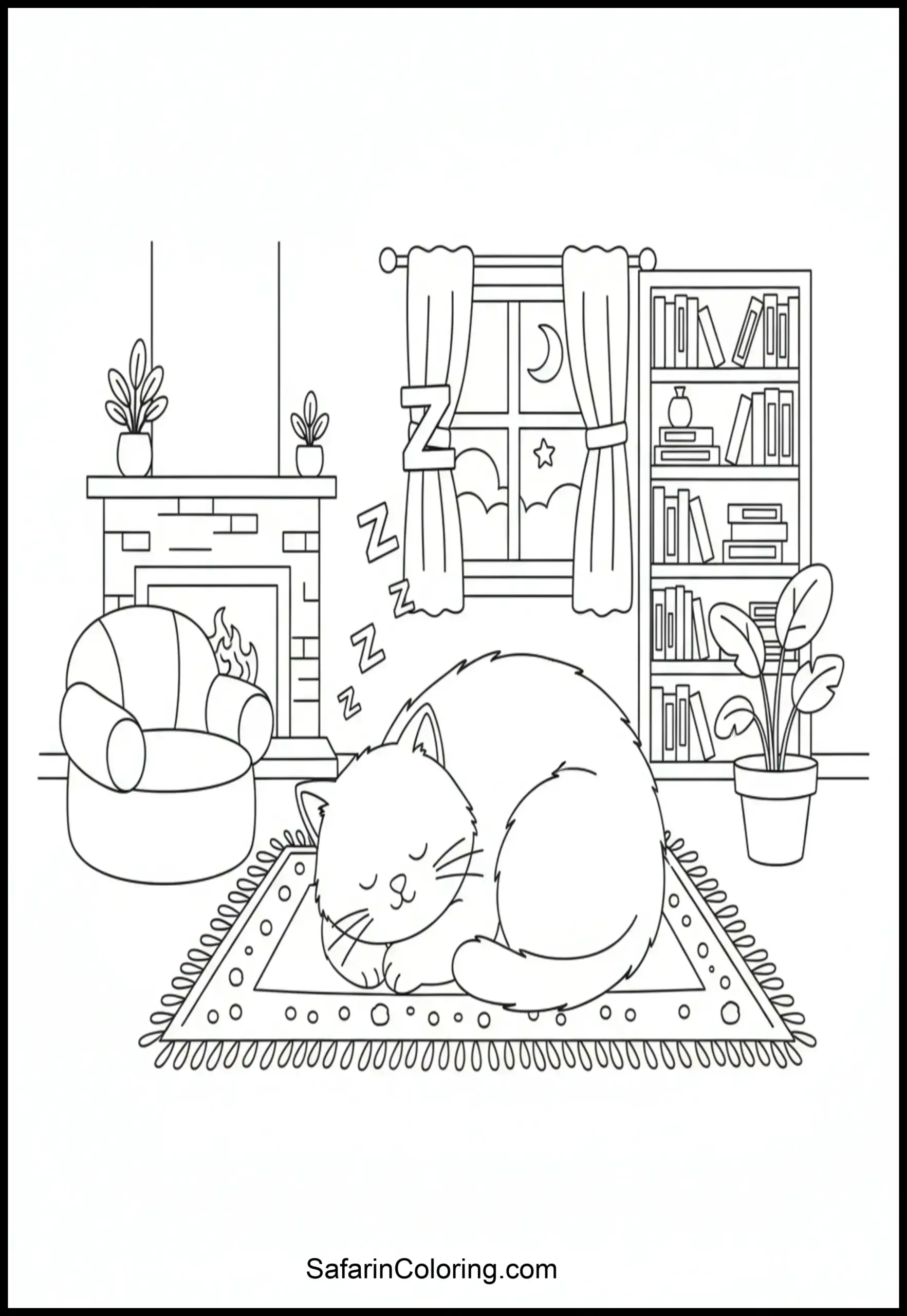 Anxiety Relief Sleeping Cat Scaled