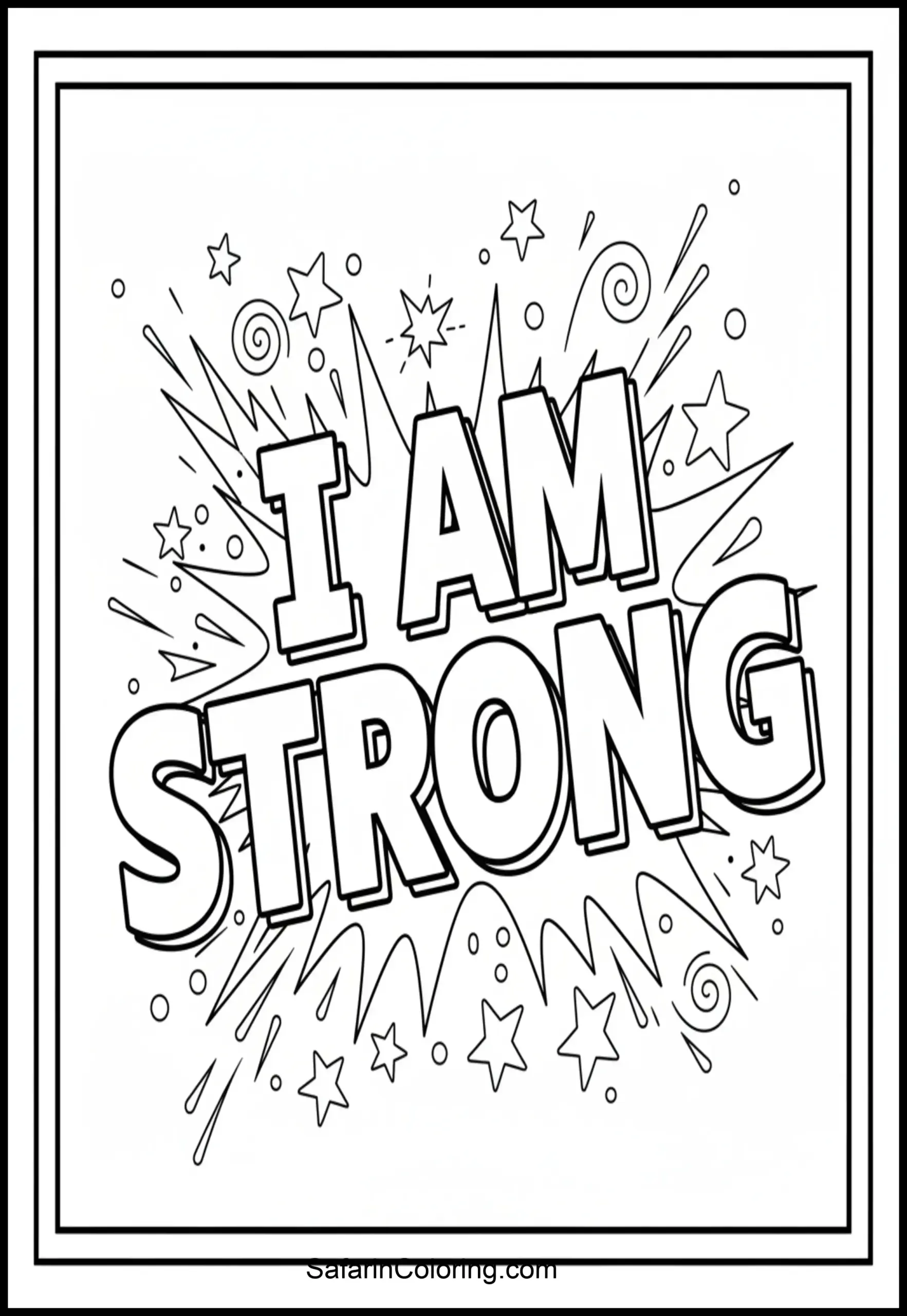 Anxiety Relief Strong Text Scaled