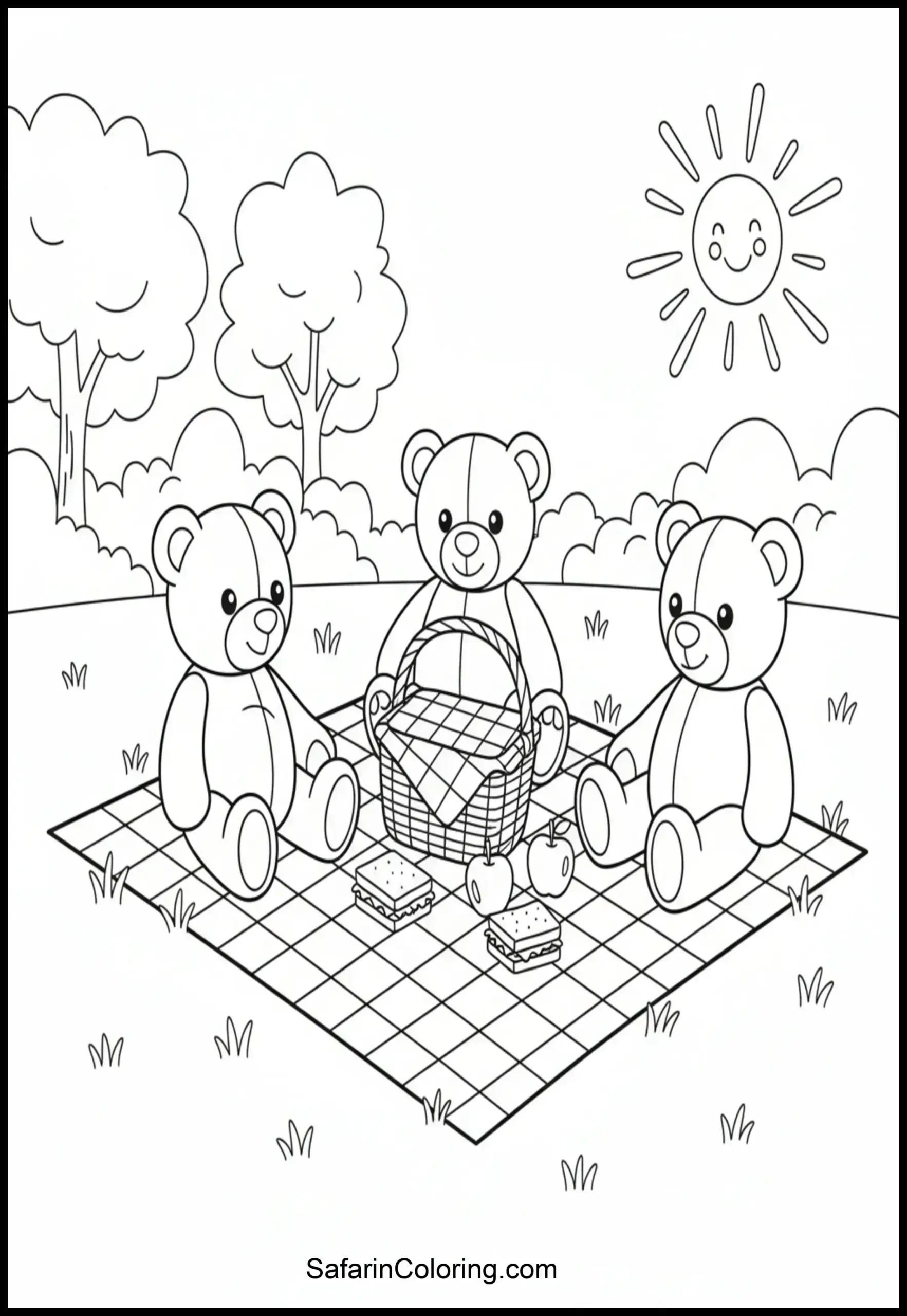Anxiety Relief Teddy Picnic Scaled