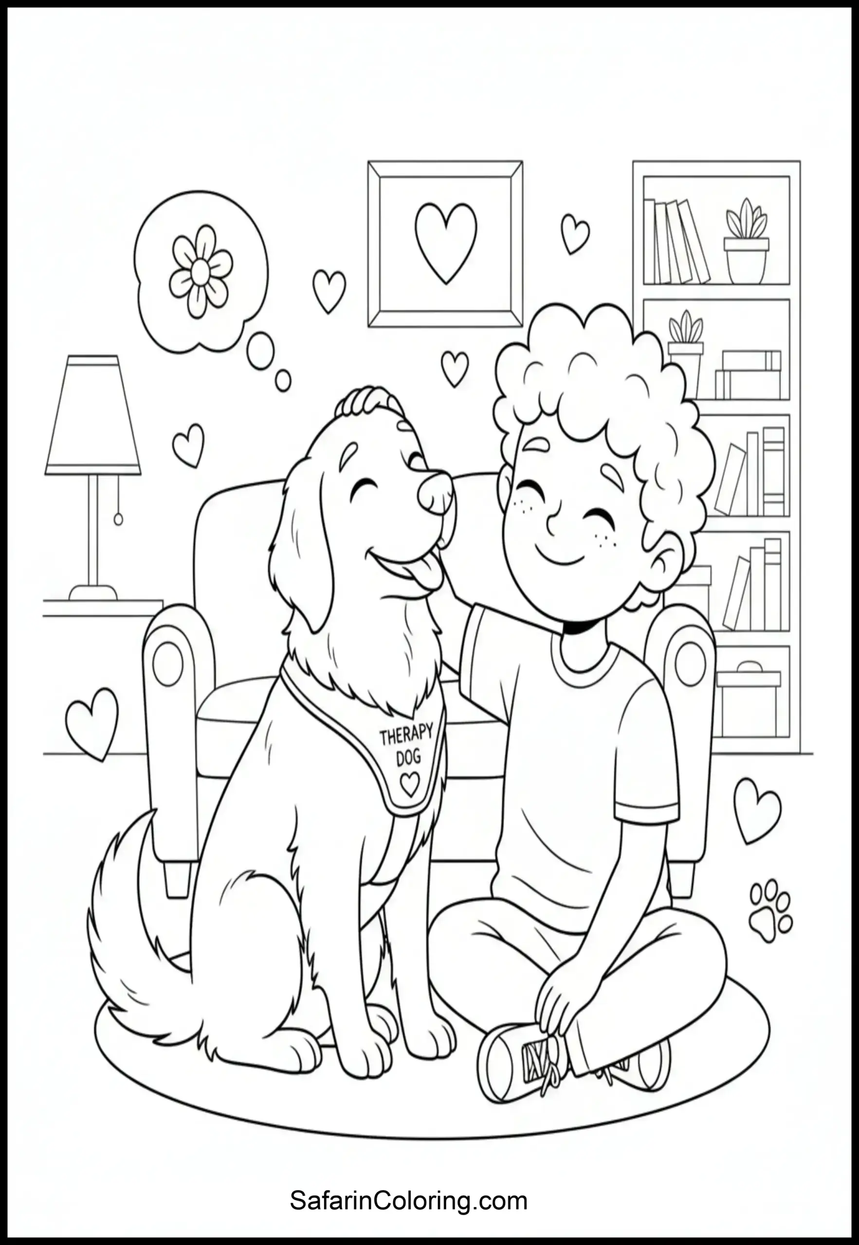 Anxiety Relief Therapy Dog Scaled