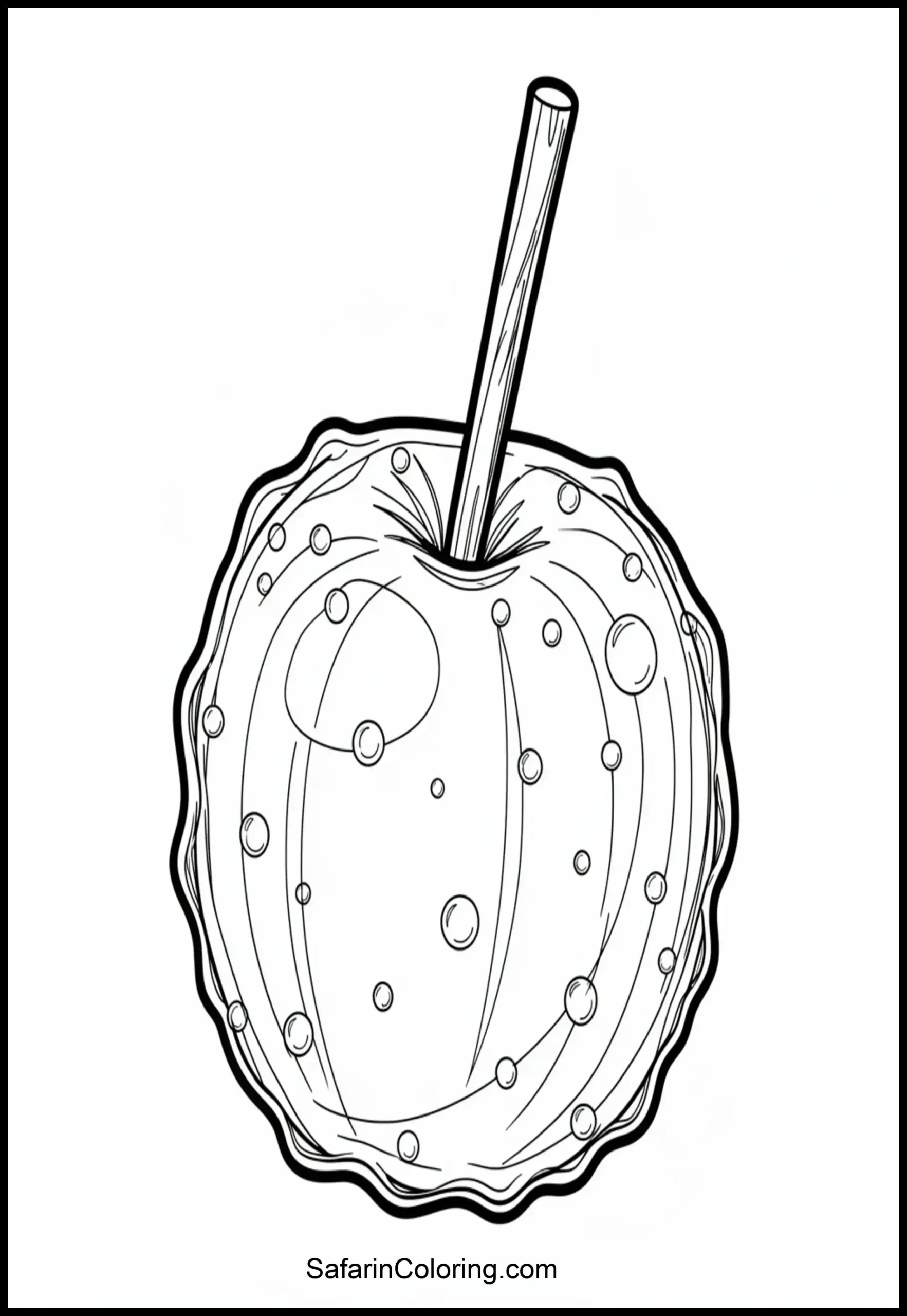 Apple Candied Sugar Scaled