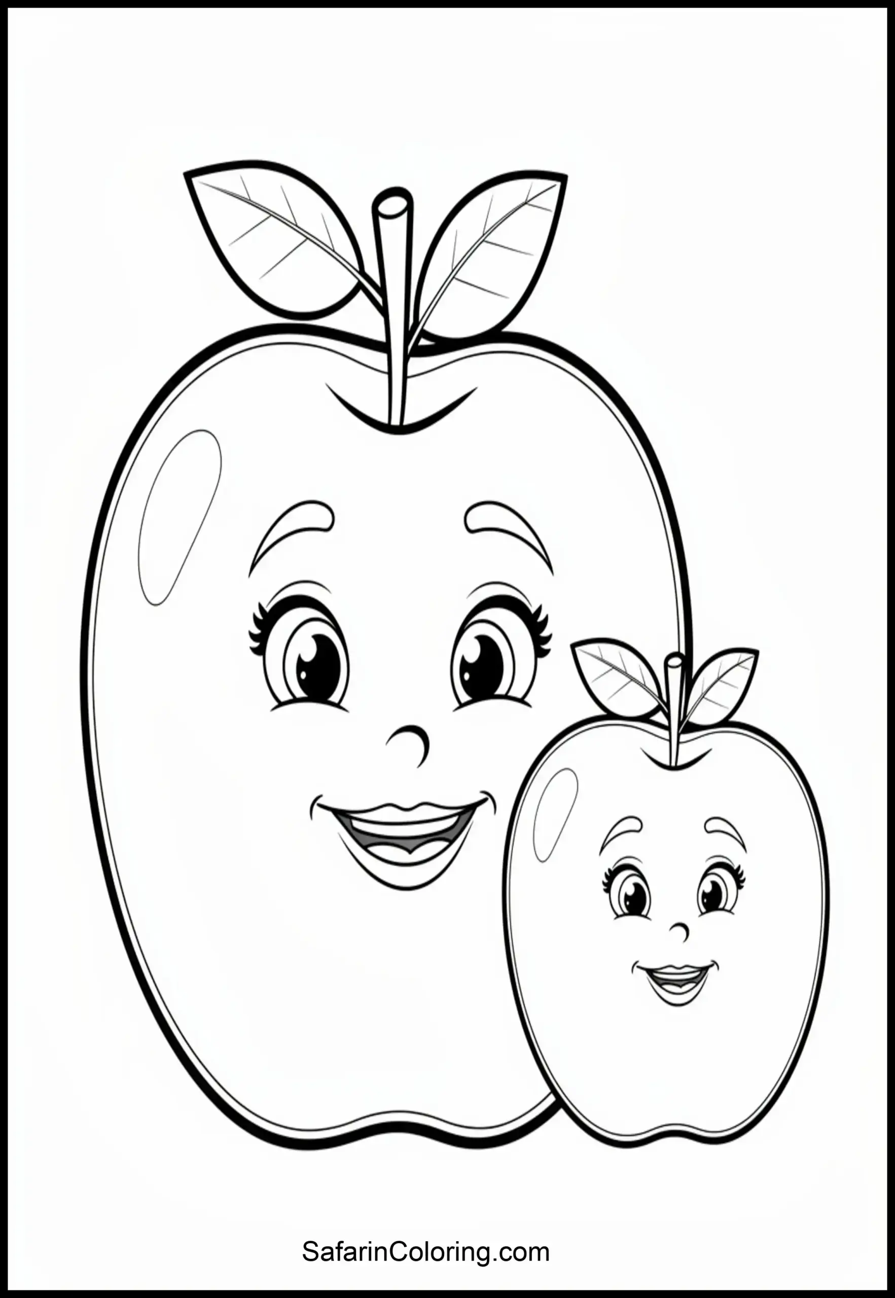 Apple Family Characters Scaled