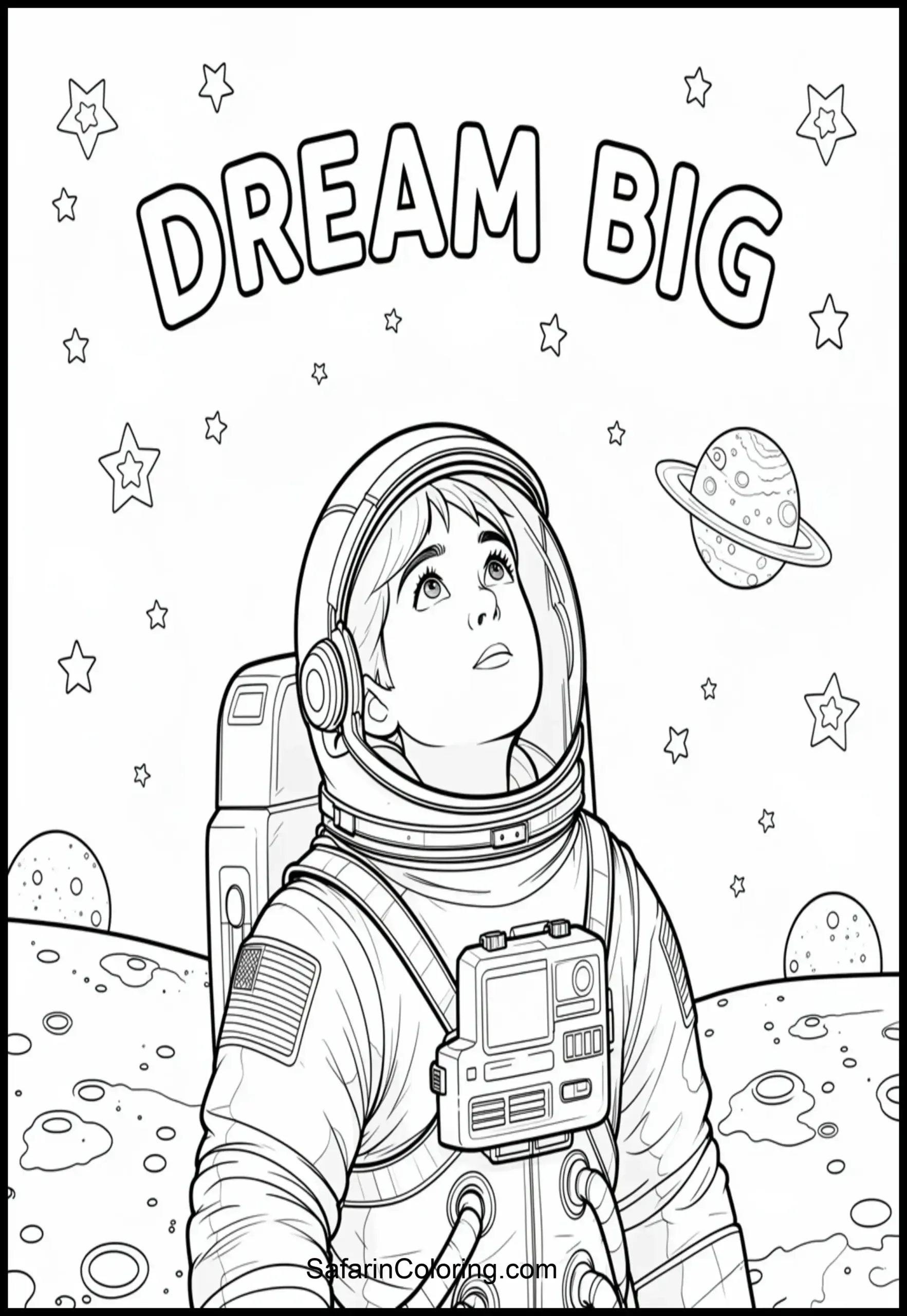 Astronaut Dream Big 2 Scaled