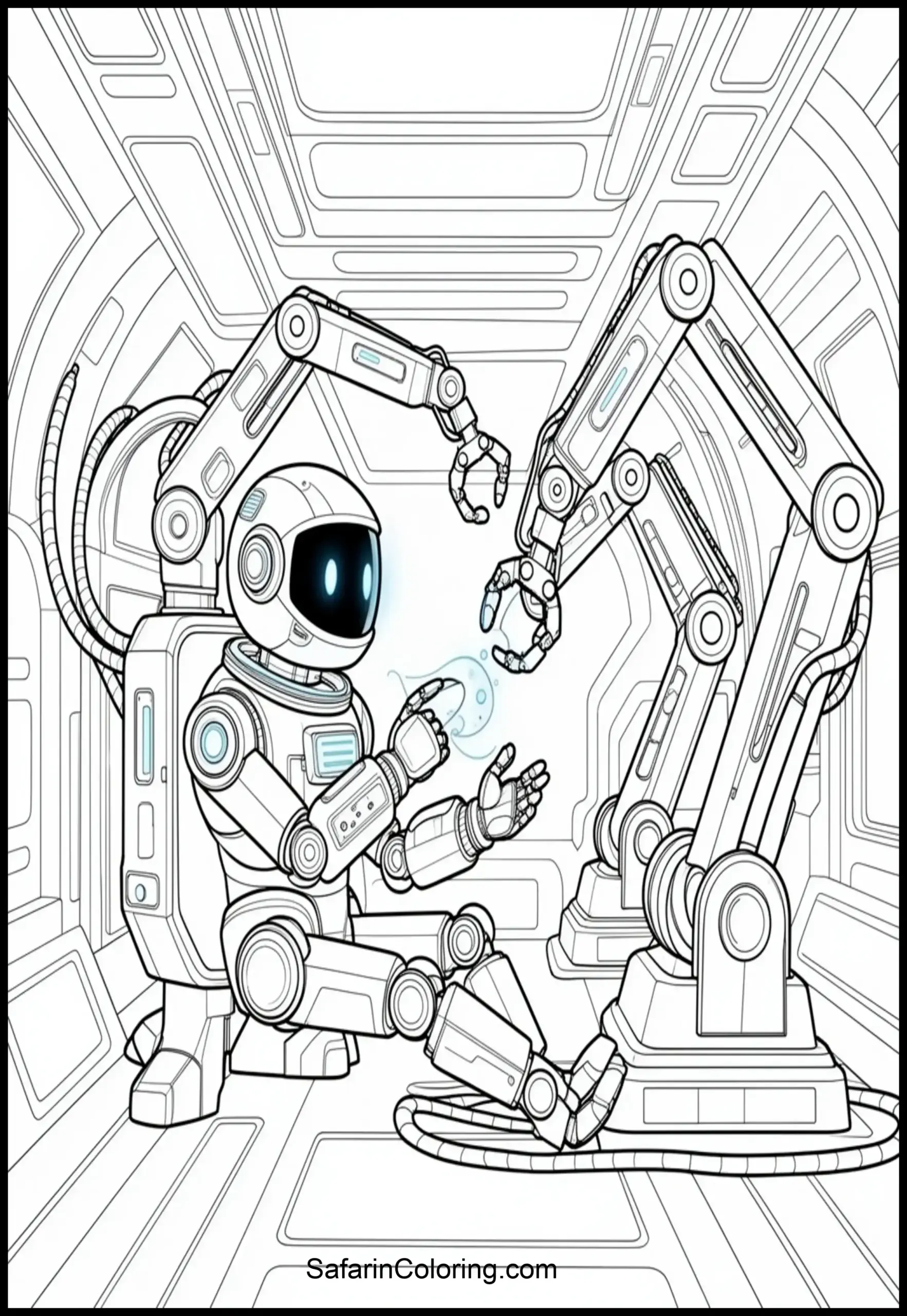 Astronaut Robot Helper 1 Scaled