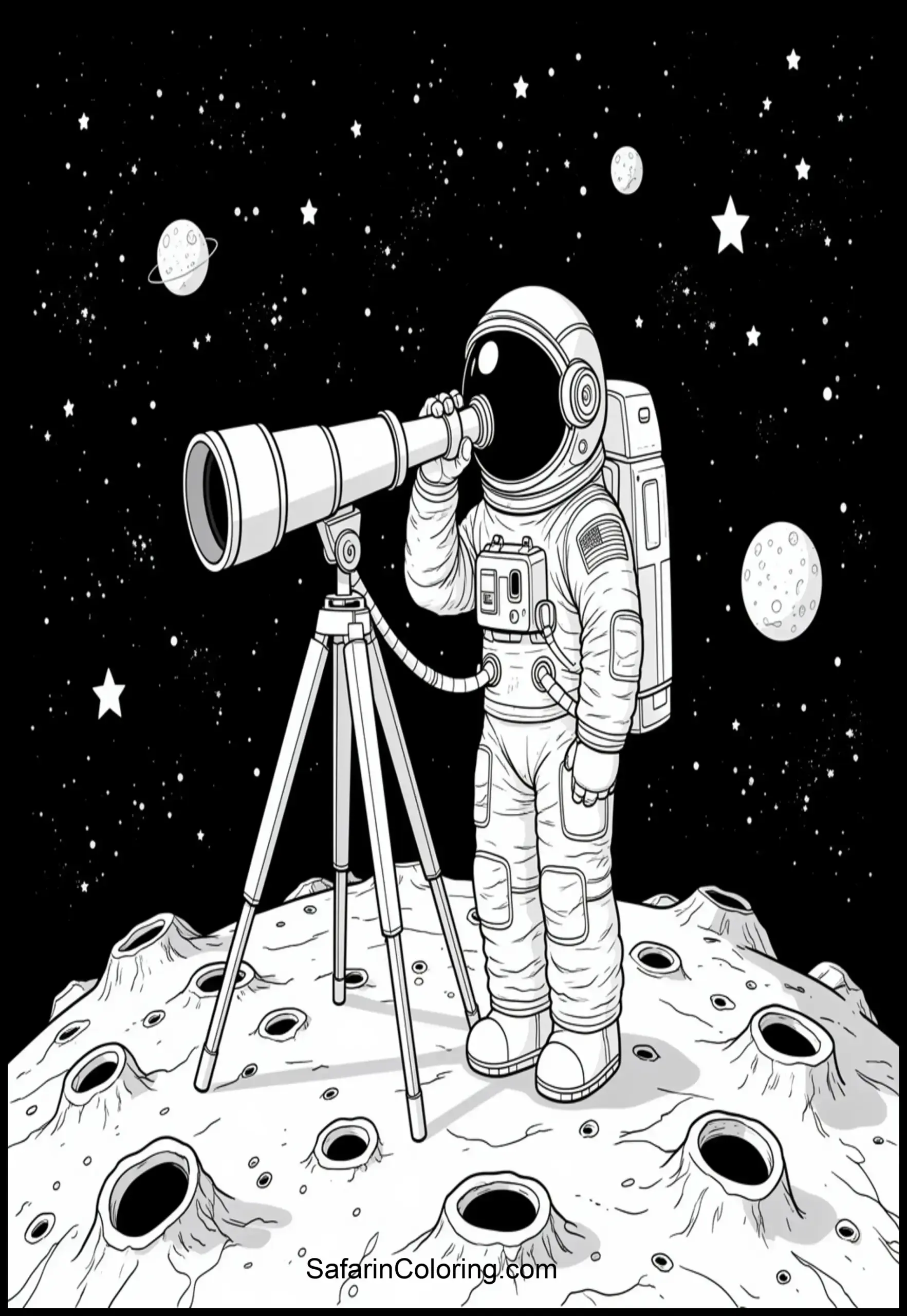 Astronaut Telescope View 1 Scaled