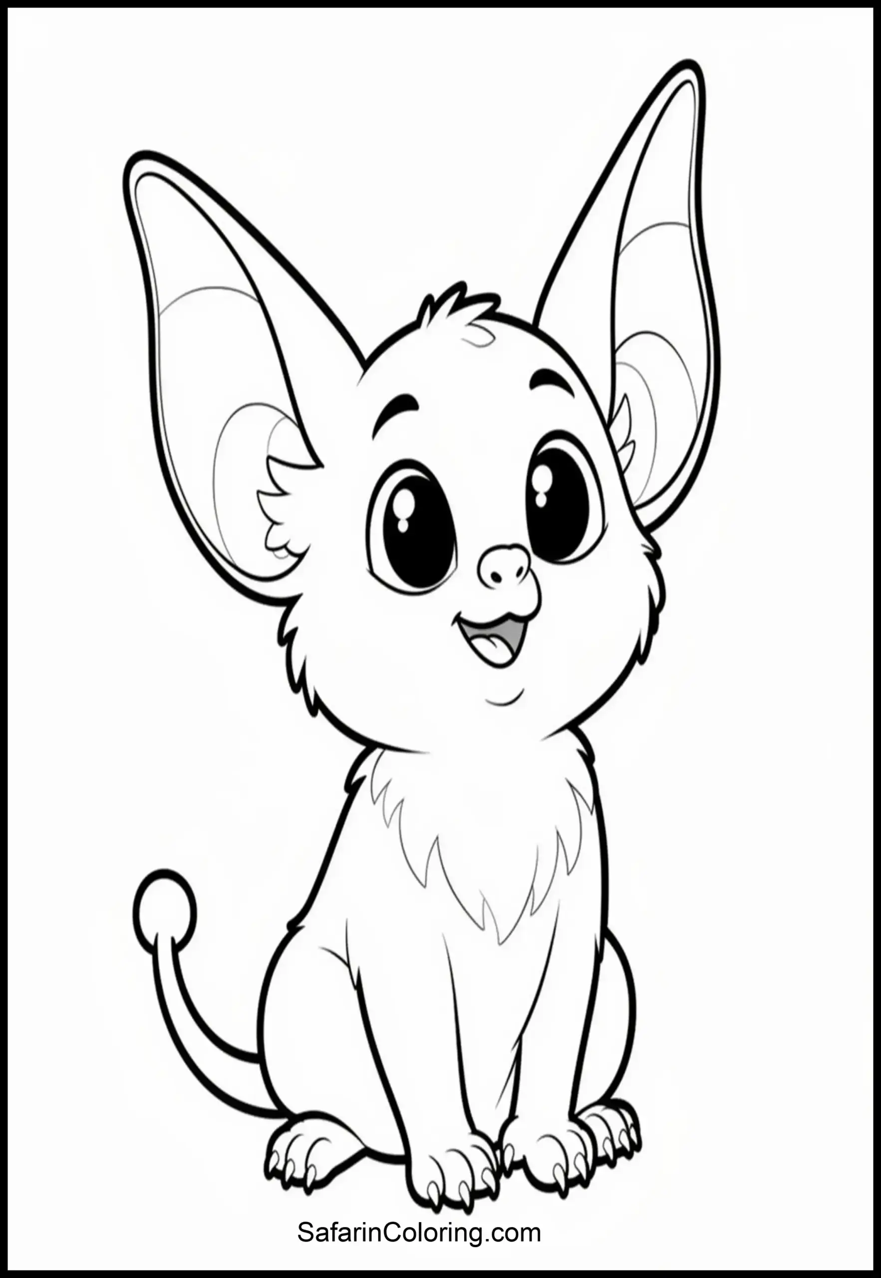 Bat Big Ears Cartoon 2 Scaled