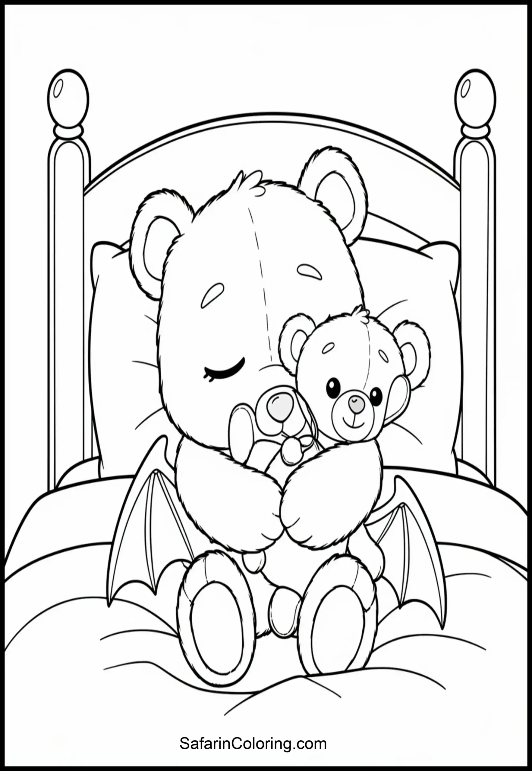 Bat Hugging Teddy 1 Scaled