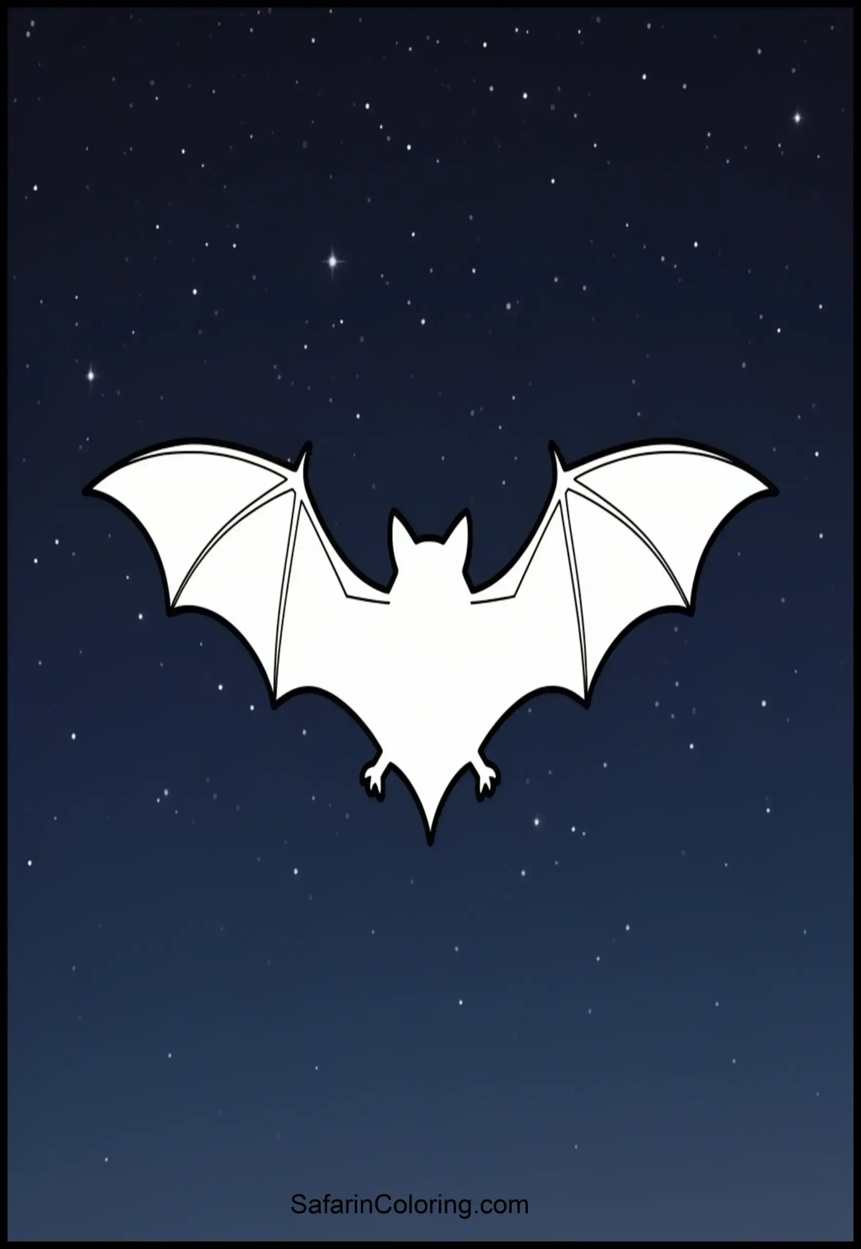 Bat Silhouette Stars 1 Scaled