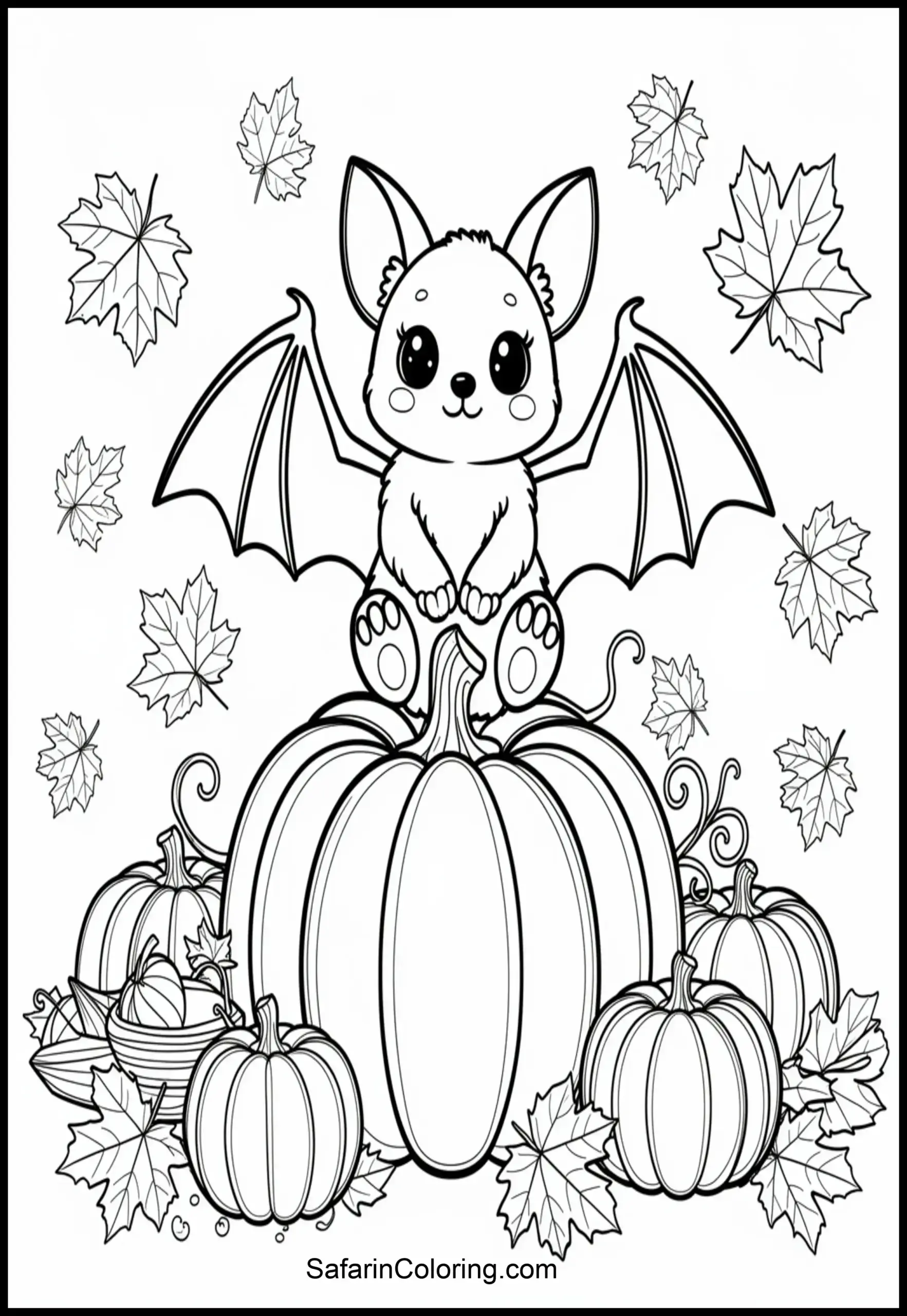 Bat Sitting Pumpkin 1 Scaled