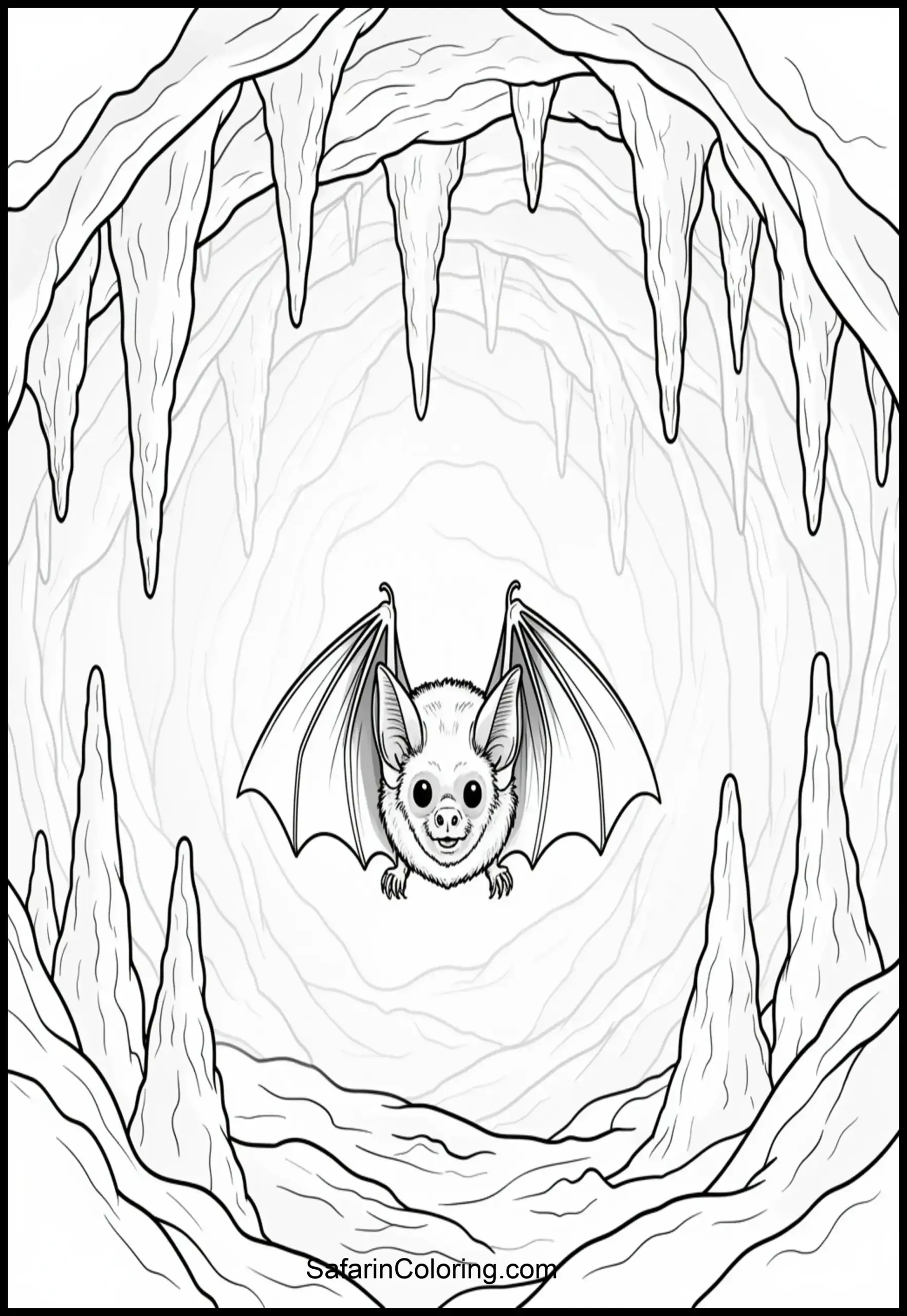 Bat Sleeping Cave Scaled