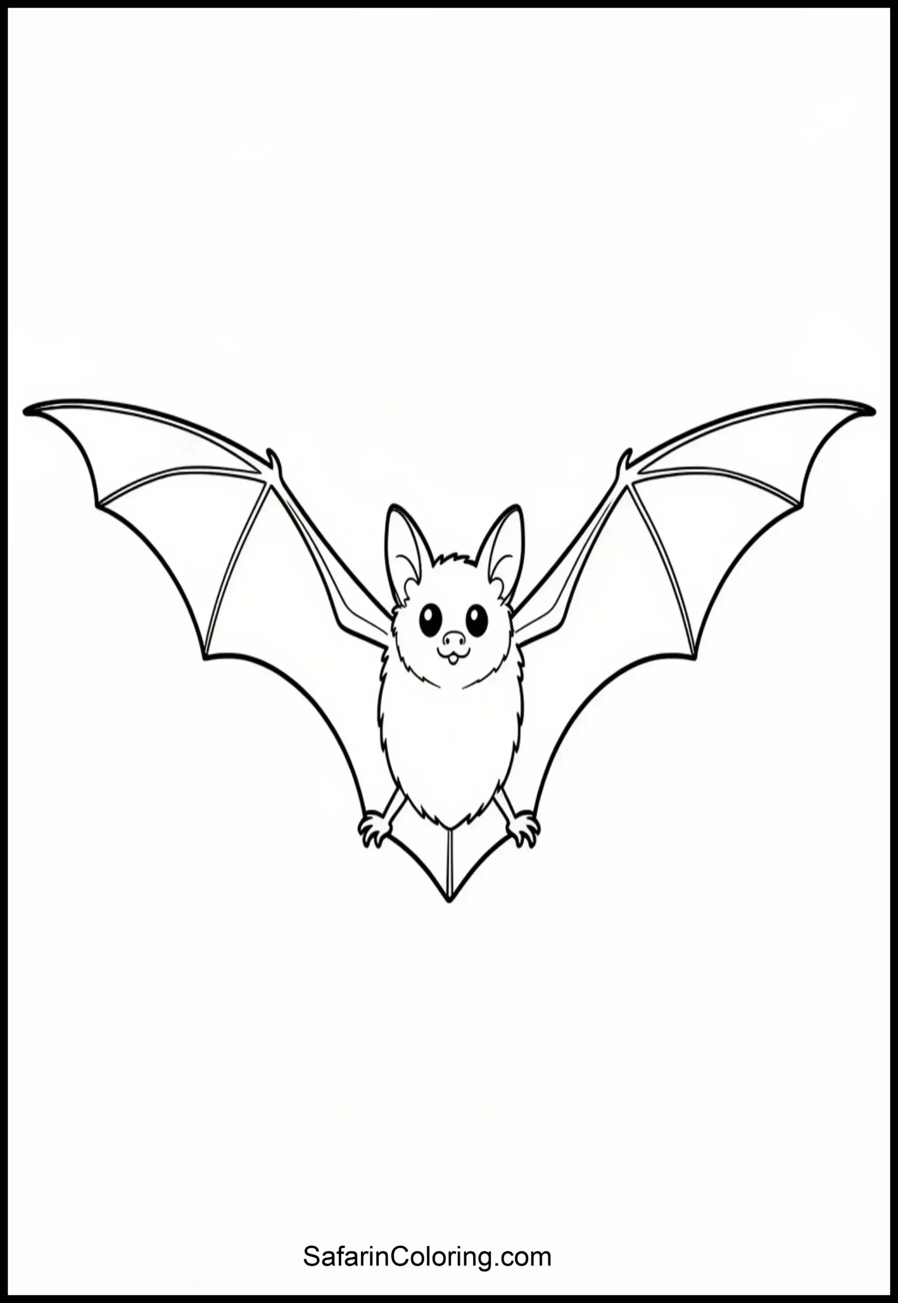 Bat Wings Spread Scaled