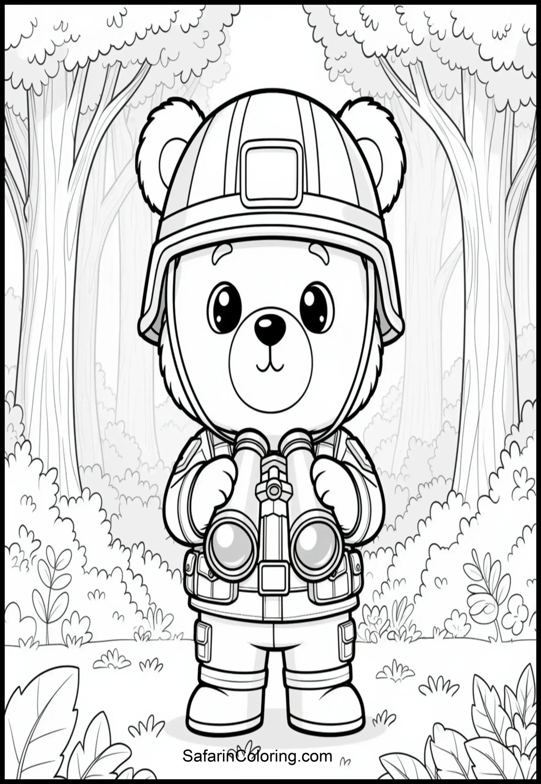 Bear Soldier Cartoon 1 Scaled