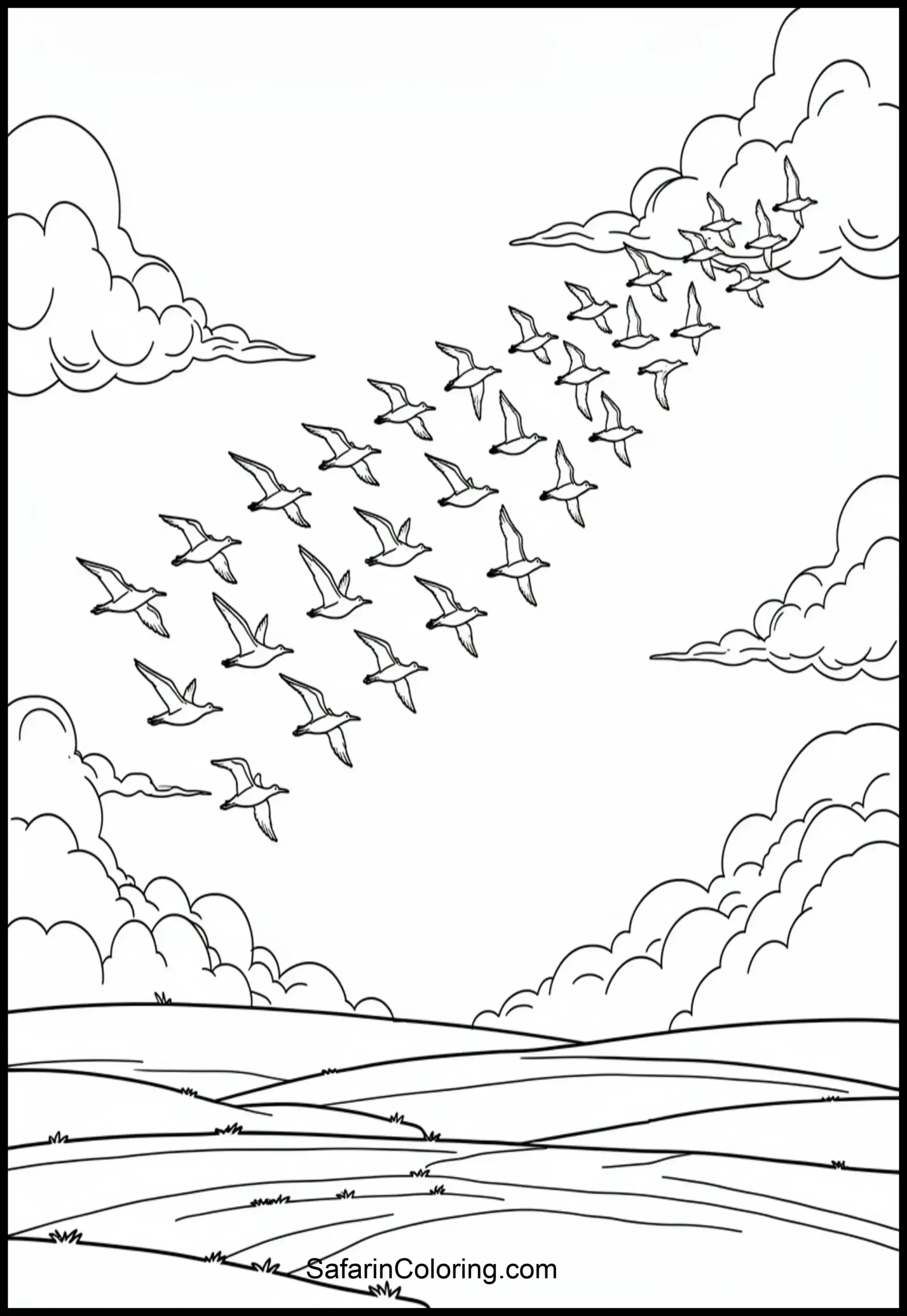 Birds Migrating South 1 Scaled