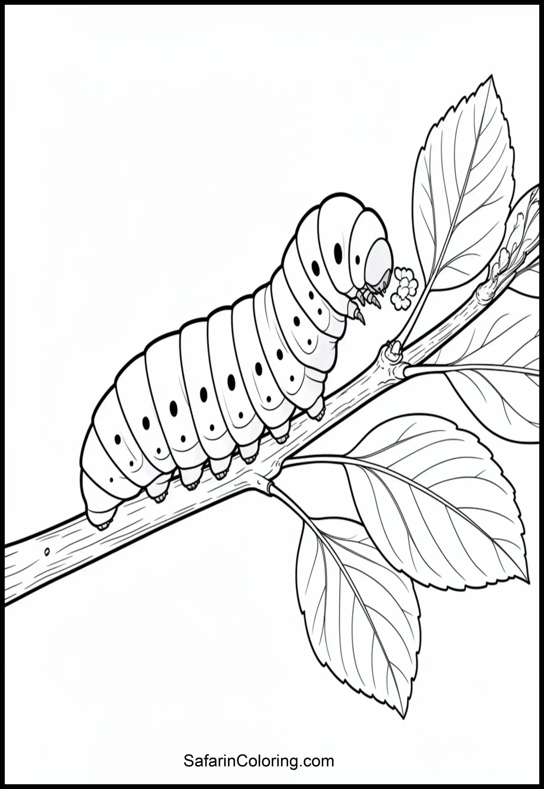 Caterpillar Branch Scaled