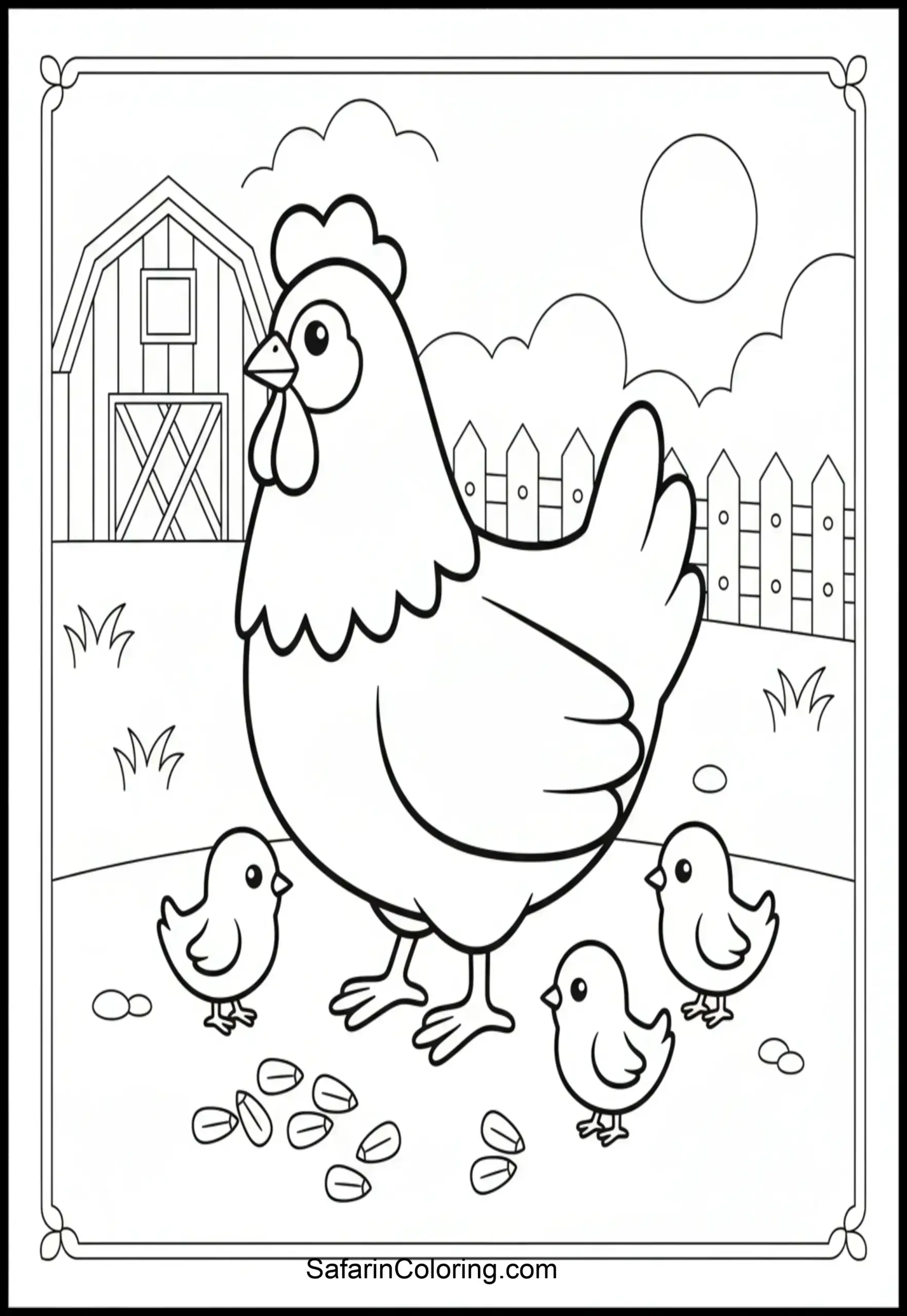 Chicken Mother Chicks Scaled