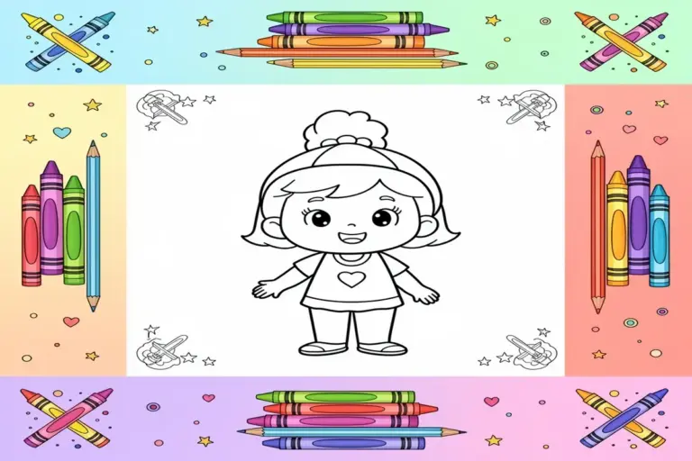 christian coloring pages for kids - Free Printable Coloring Page