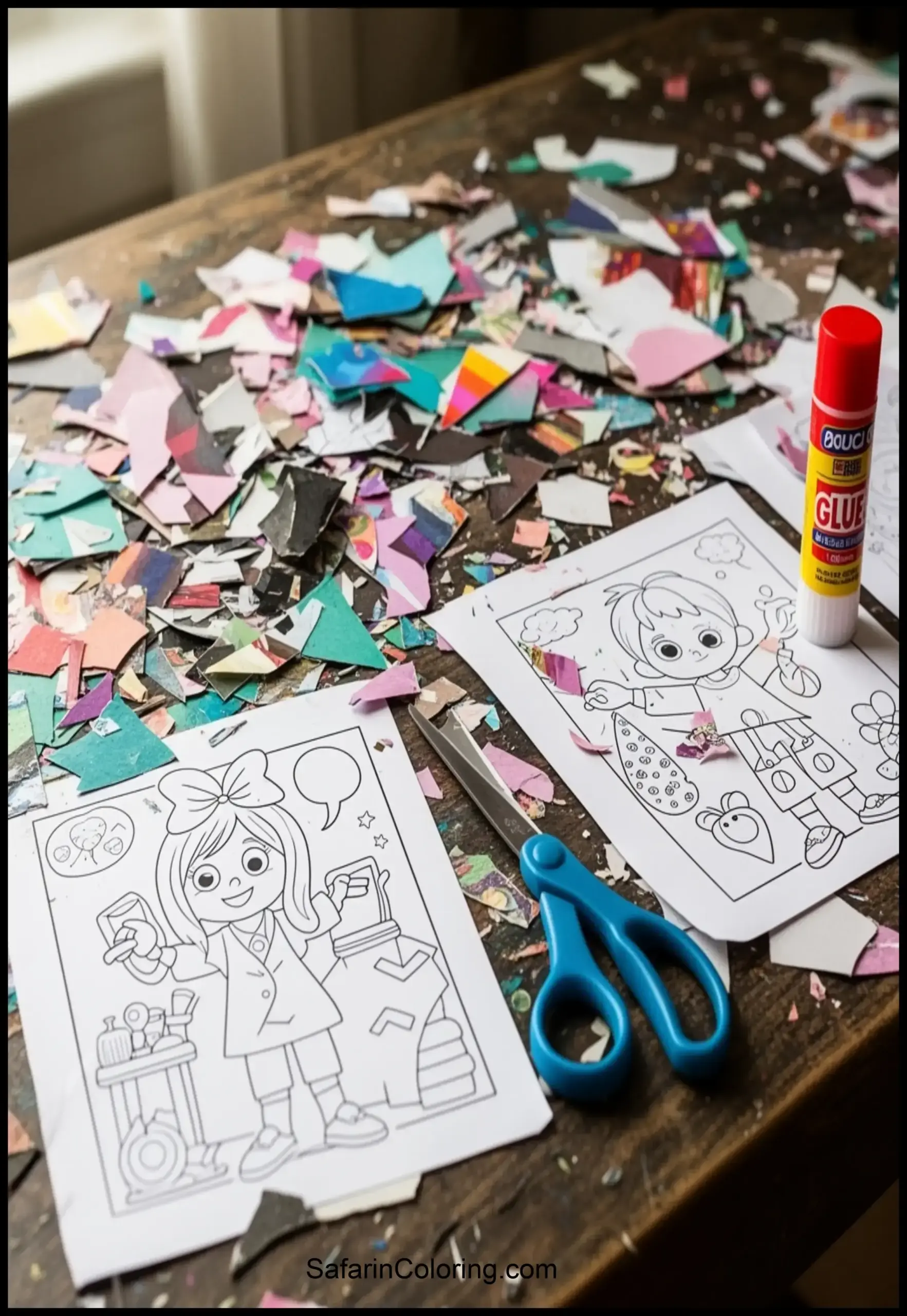 Collage Art Supplies Scaled