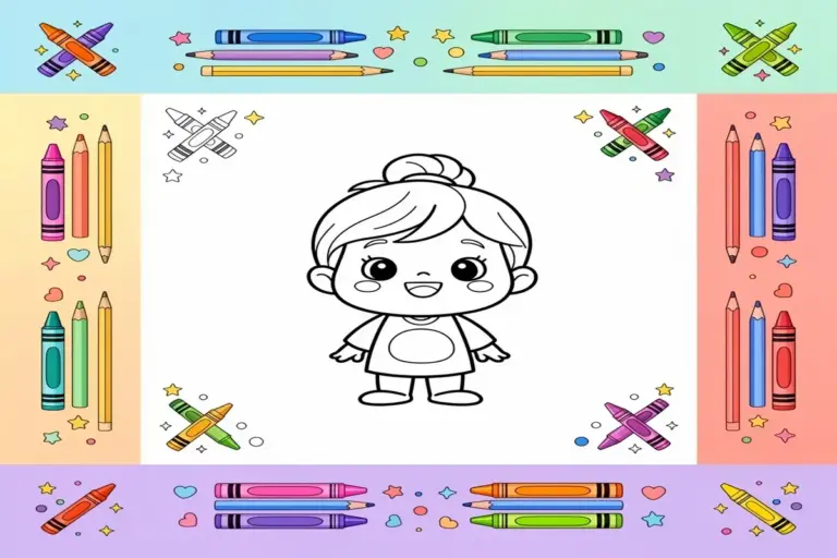 coping skills coloring pages for kids - Free Printable Coloring Page
