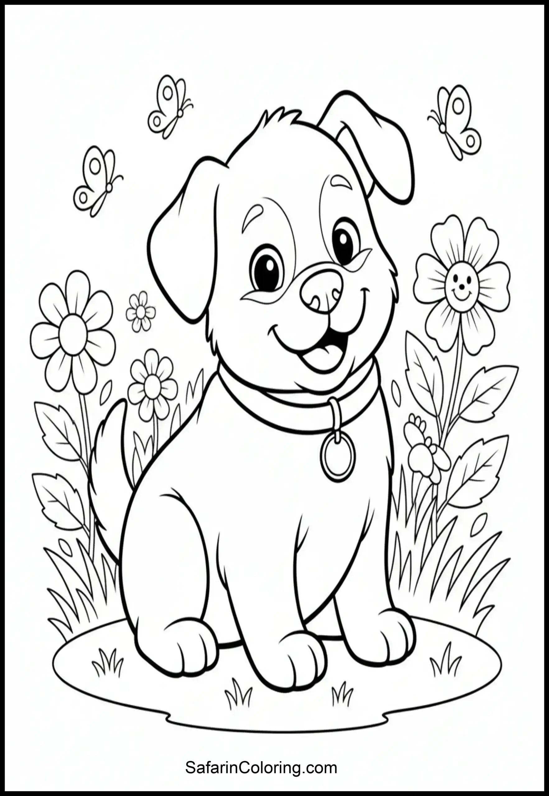 Cute Puppy Dog Scaled