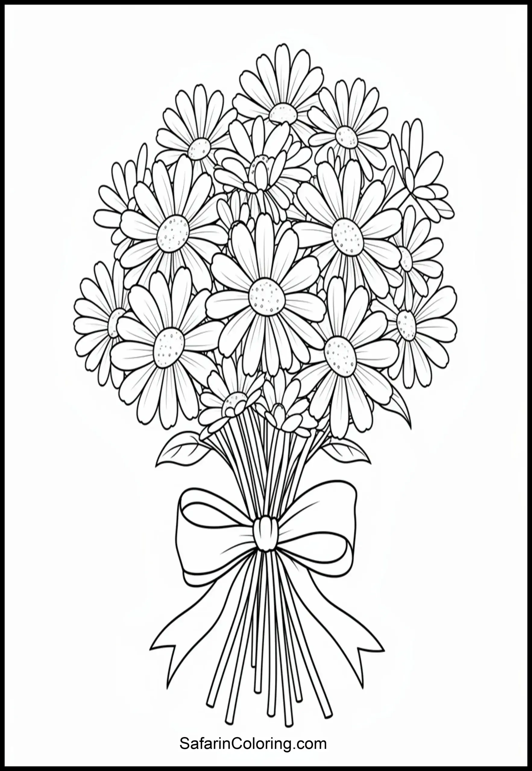 Daisy Flower Bouquet Scaled