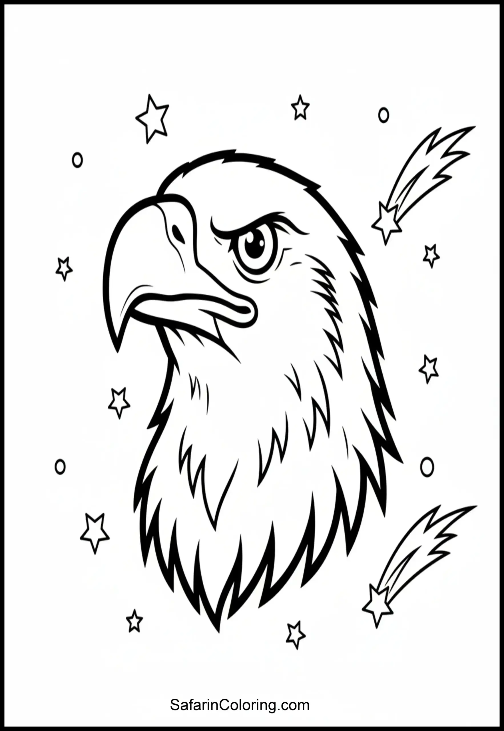 Eagle Head Majestic Scaled