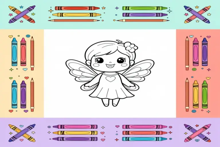 fair coloring pages for kids - Free Printable Coloring Page