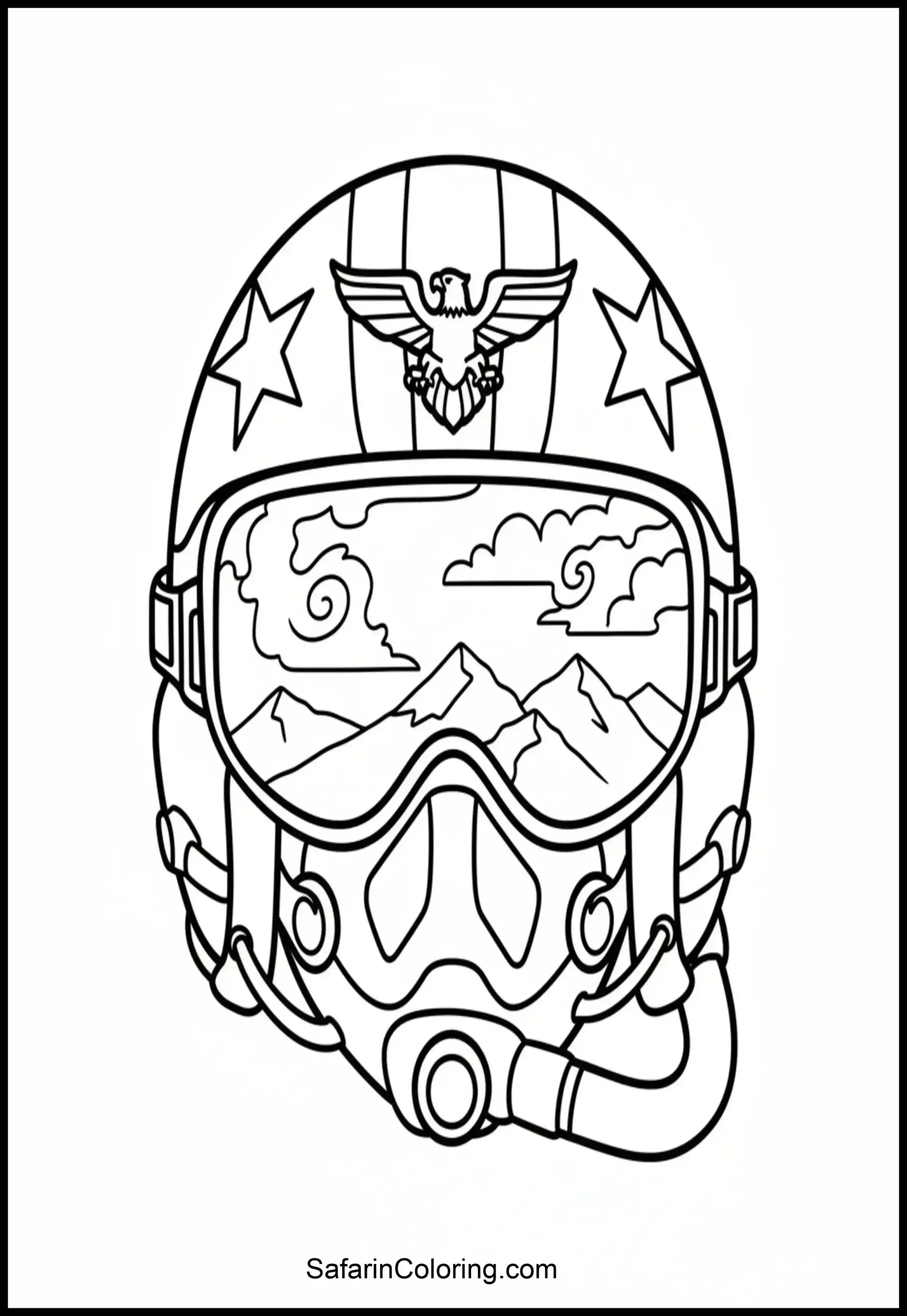 Fighter Pilot Helmet Scaled