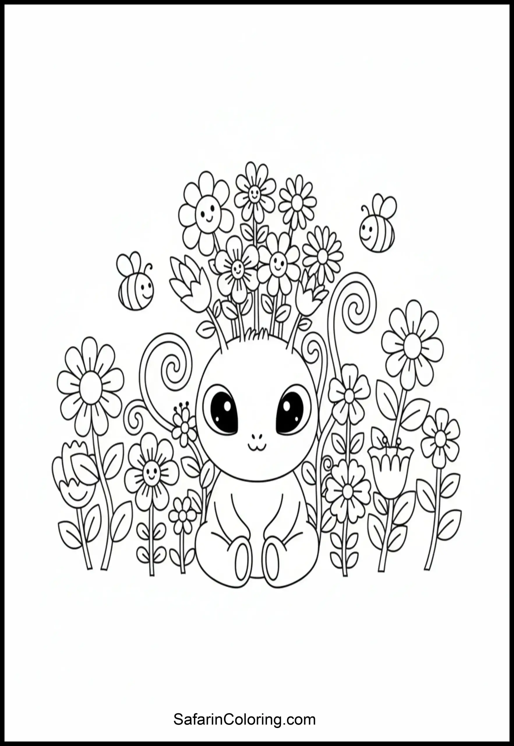 Flower Alien Garden Scaled