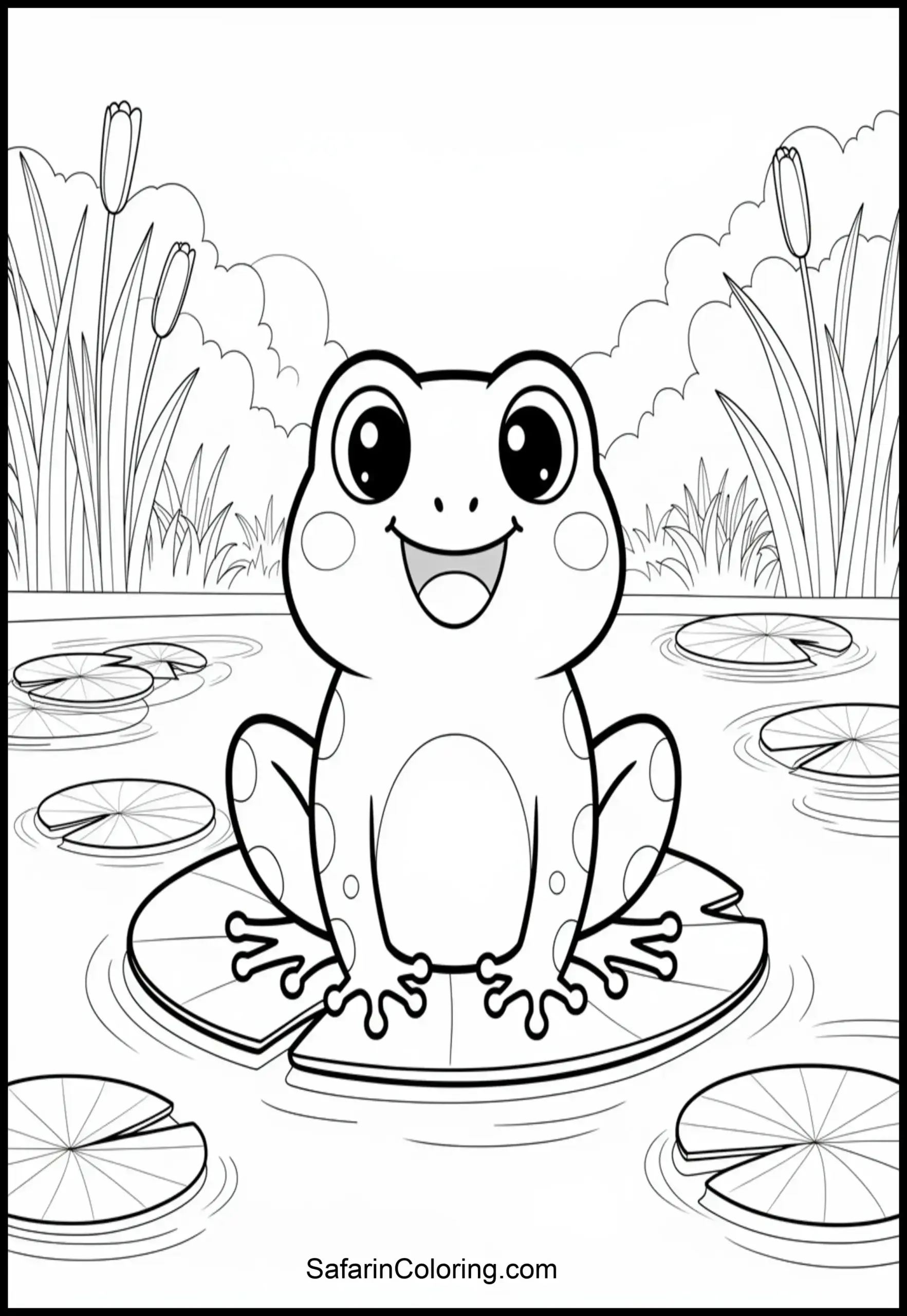 Frog Lily Pad Scaled