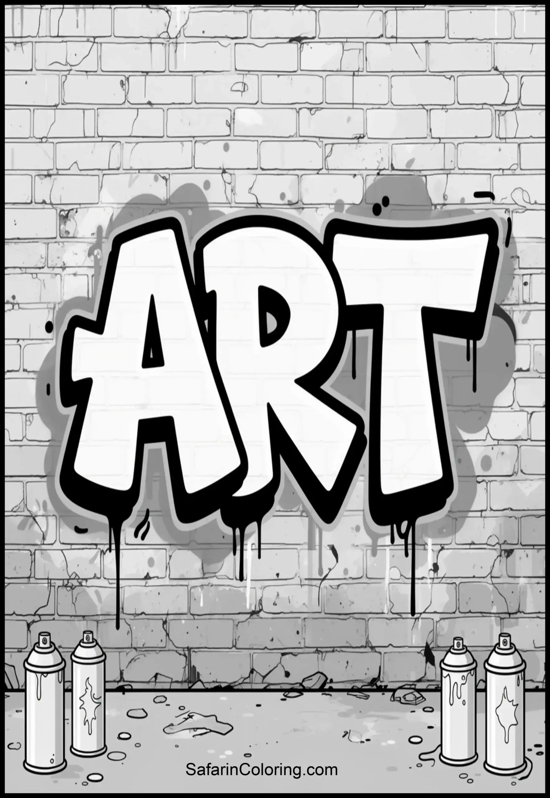 Graffiti Art Wall Scaled