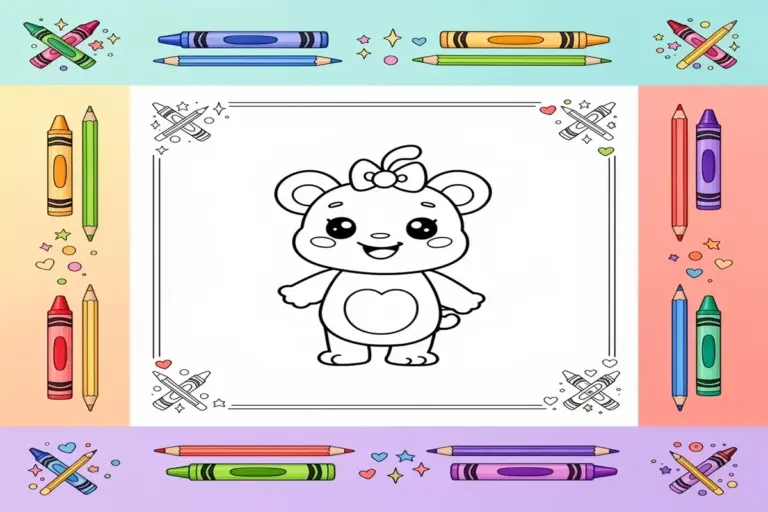 gratitude coloring pages for kids - Free Printable Coloring Page